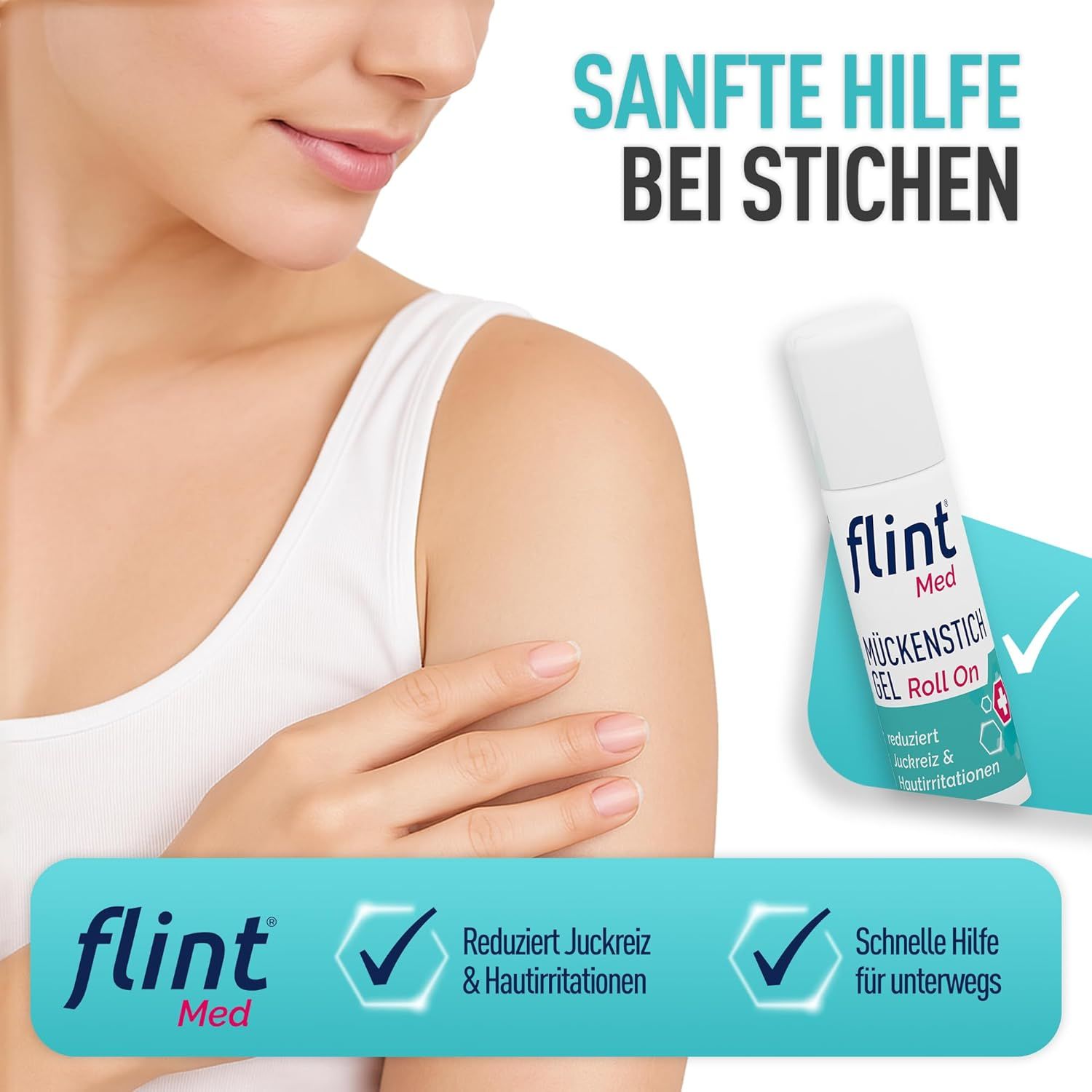 flint Mückenstich Gel Roll On