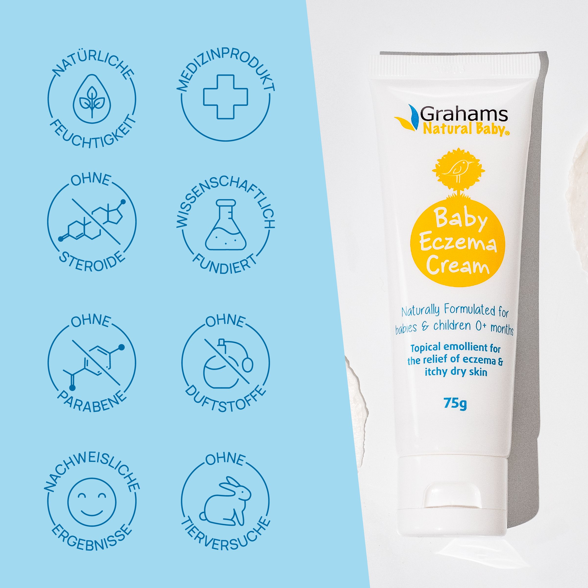 Grahams Natural®  Baby Ekzem Creme