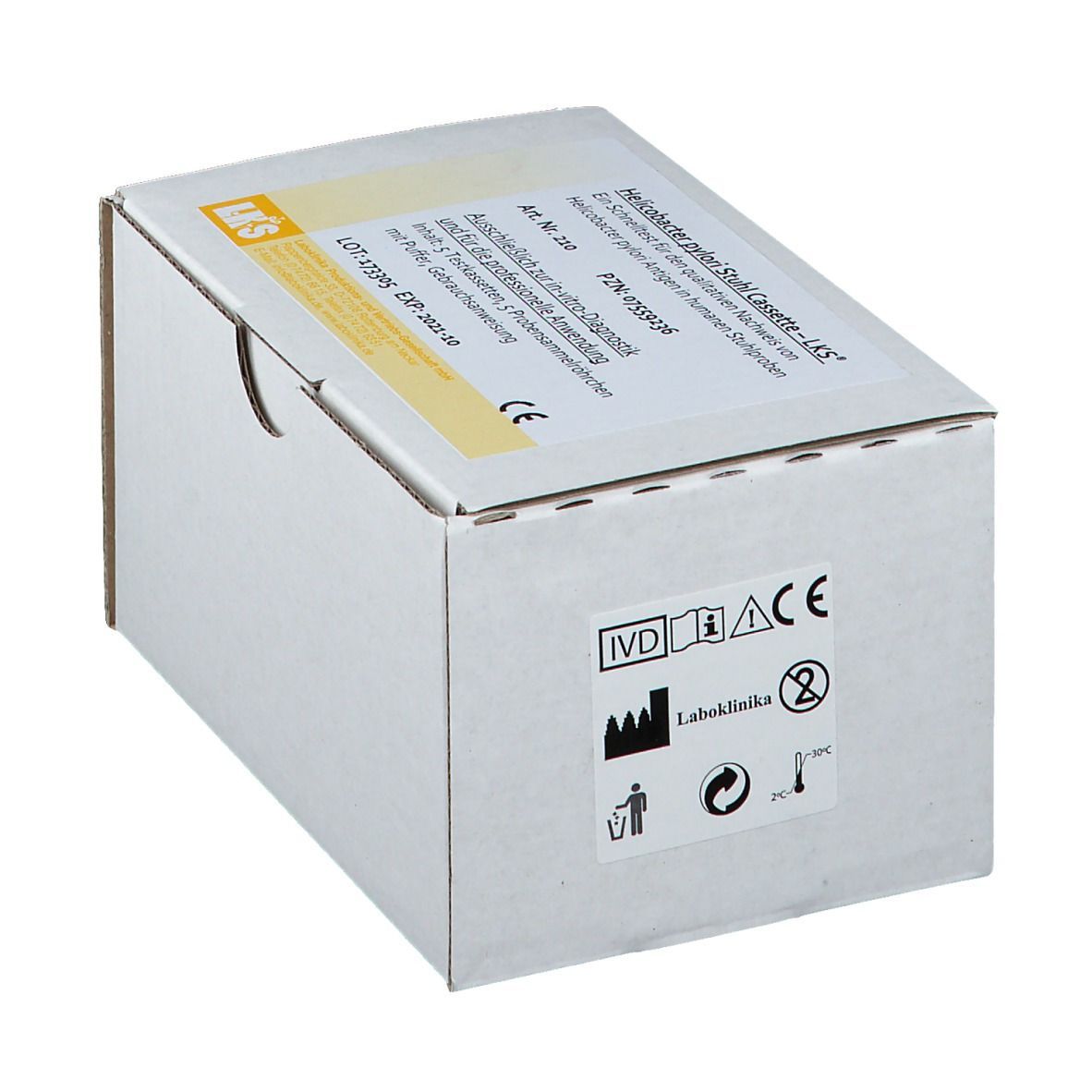 LKS® Heliobacter Pylori Stuhltest