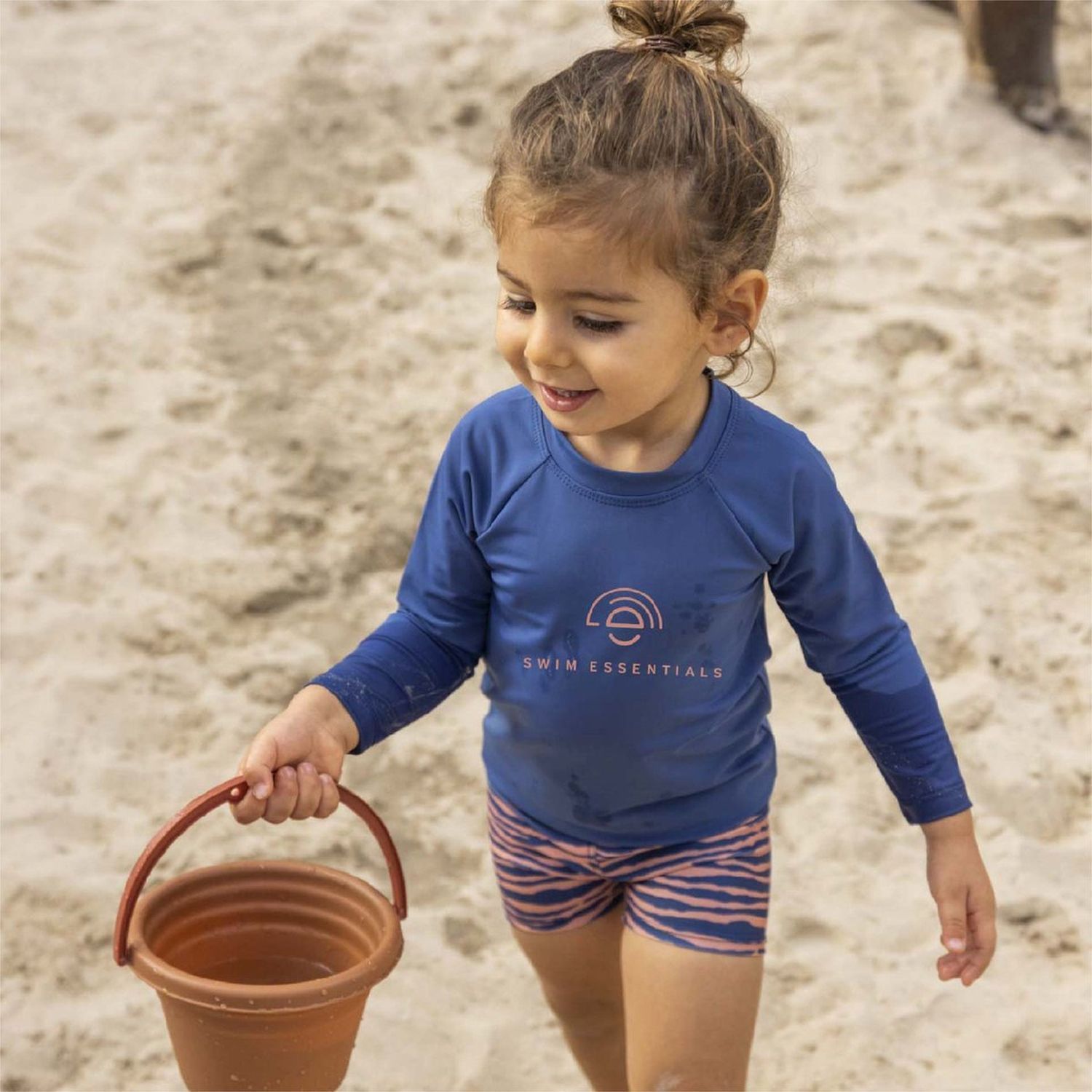 Swim Essentials UV LangarSchwimmshirt für Jungen dunkel/