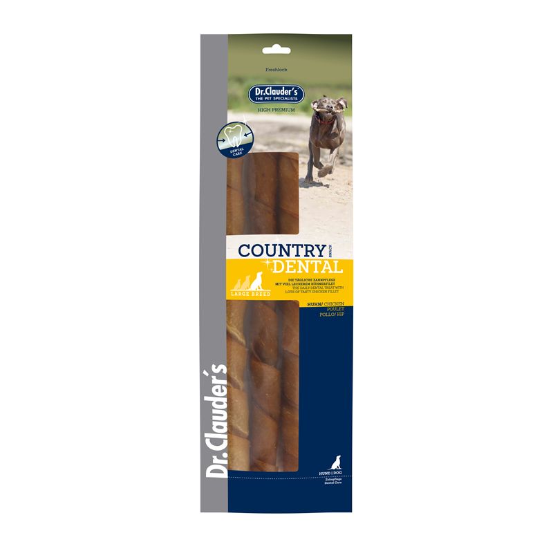 Dr. Clauder's Dog Snack Country Dental Large Breed 2,52 kg