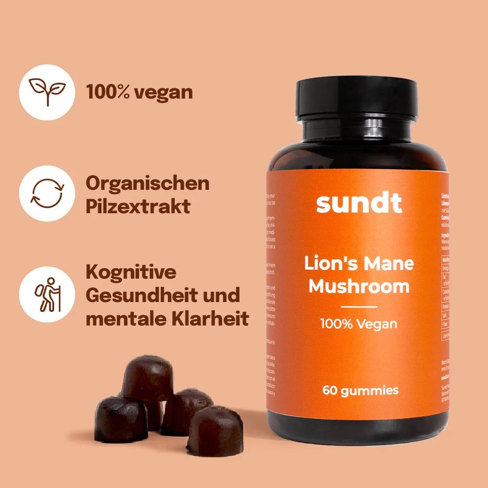 Sundt Löwenmähne-Gummies