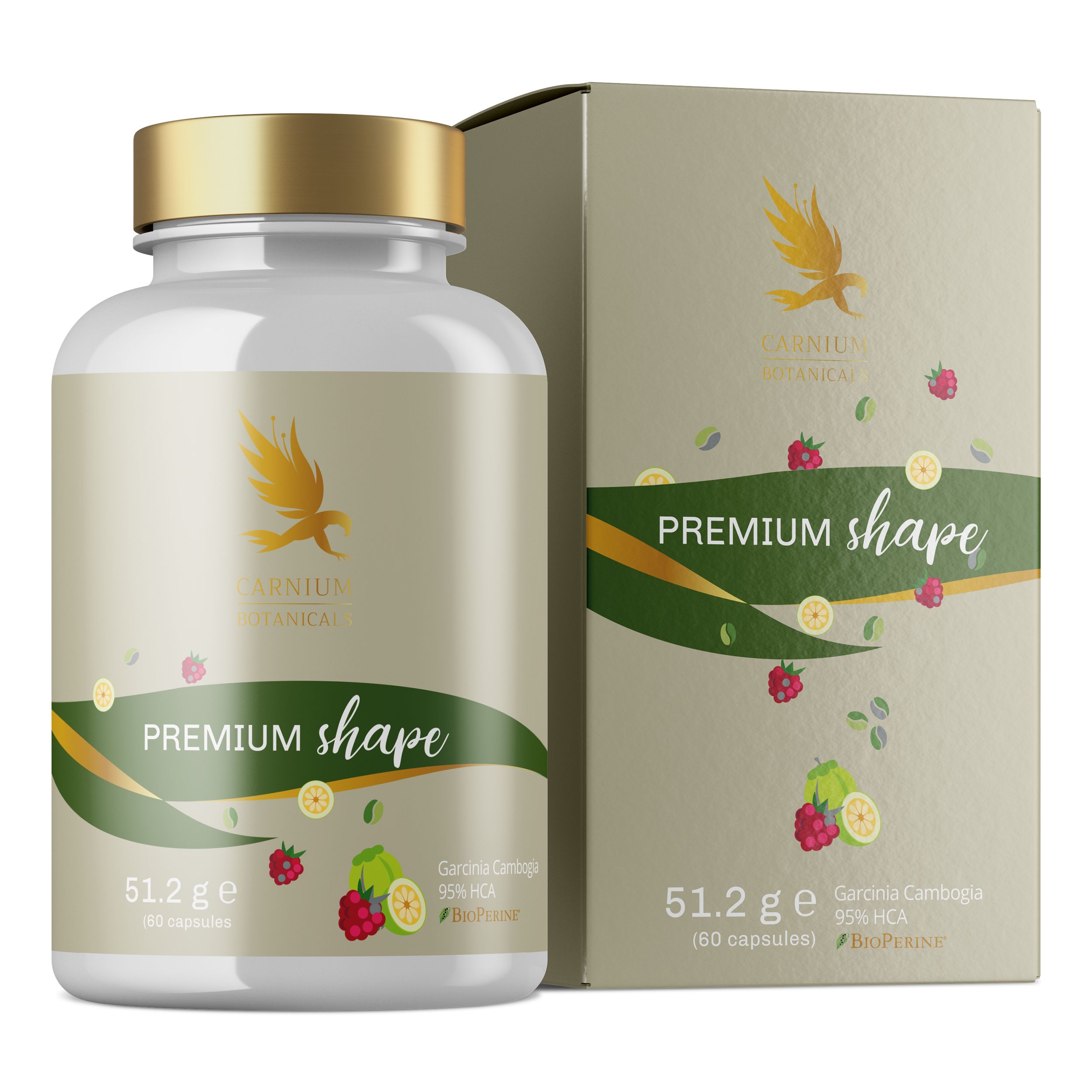 Carnium Botanicals Premium Shape 60 Pc Hartkapseln