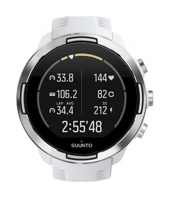 Pulsuhr / Tracker Suunto Outdooruhr Suunto 9 Baro White SS050021000
