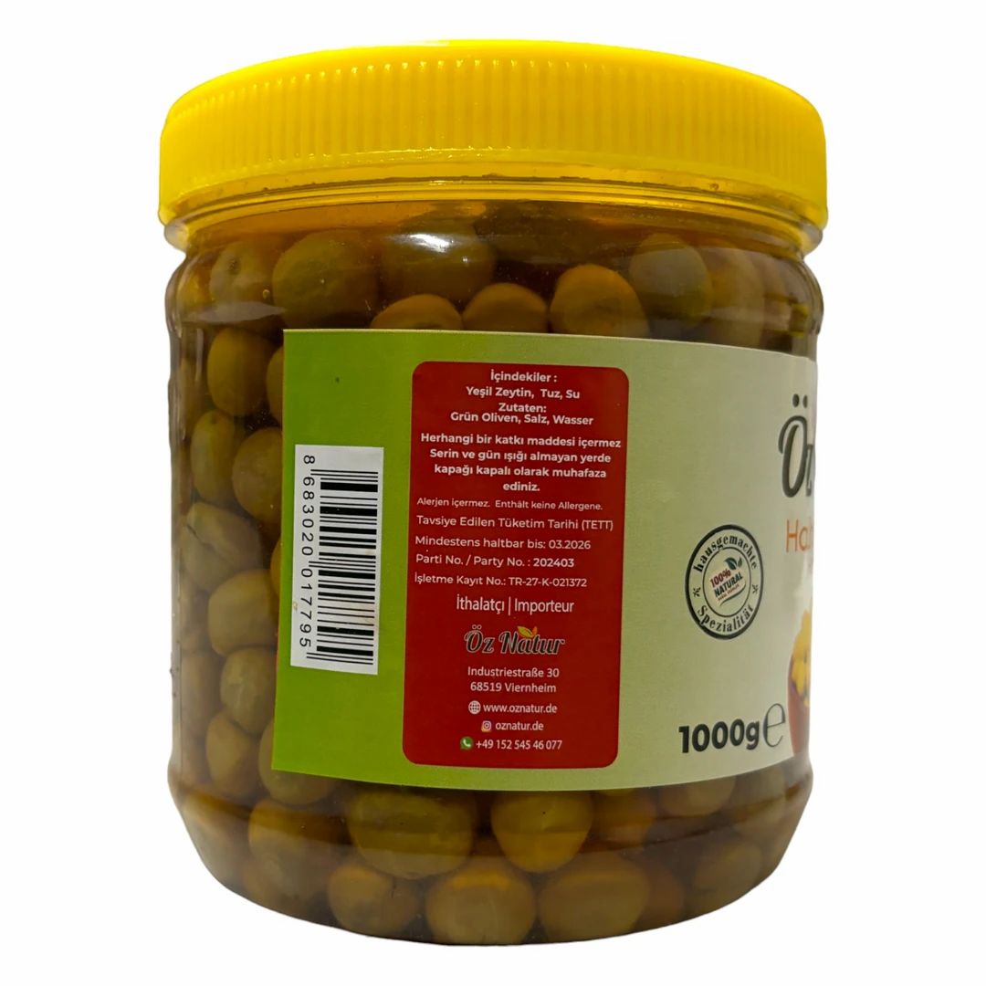Öz Natur | Hatay Halhali Oliven (eingelegte Kırma Zeytin)