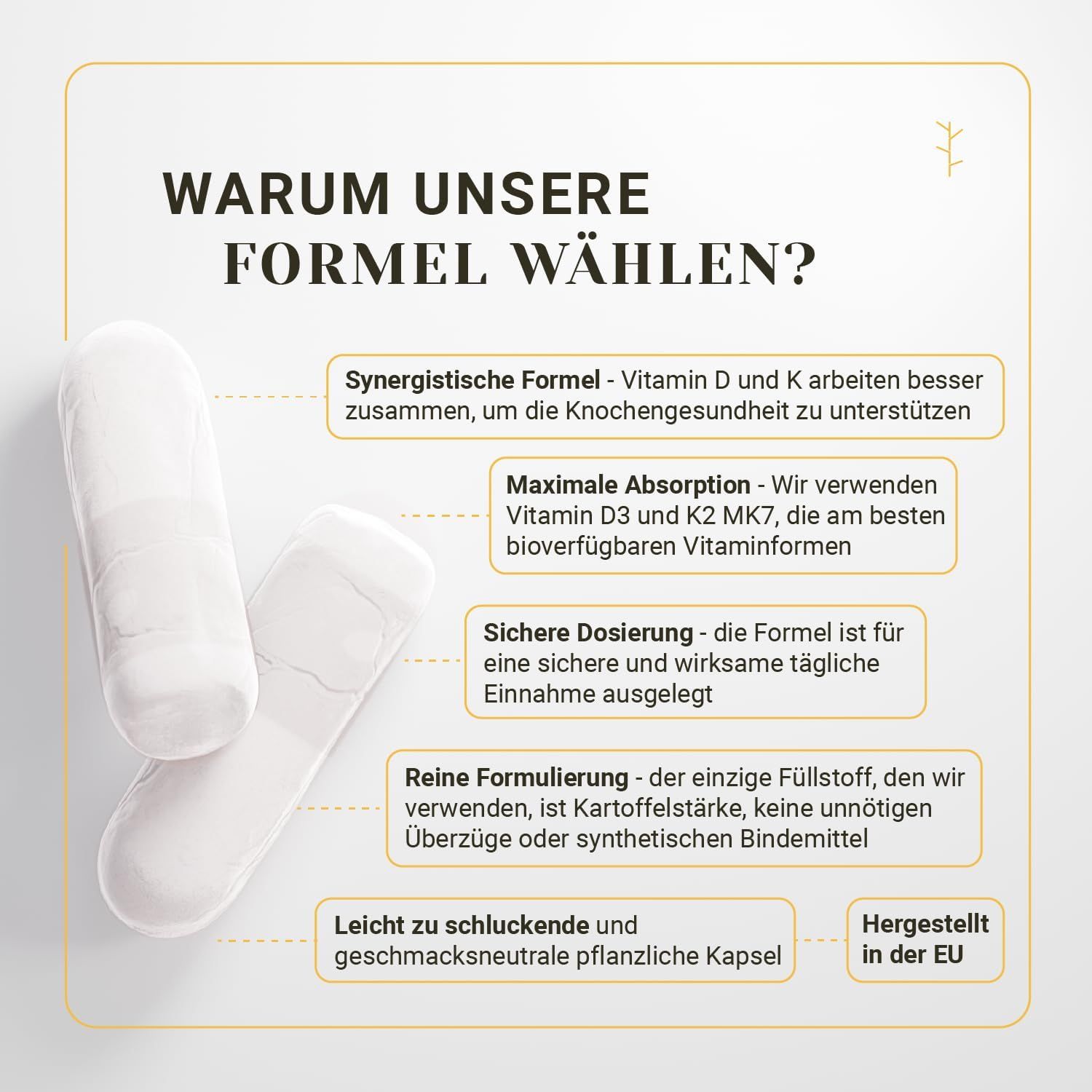 Nullure Vitamin D3 + K2 MK7