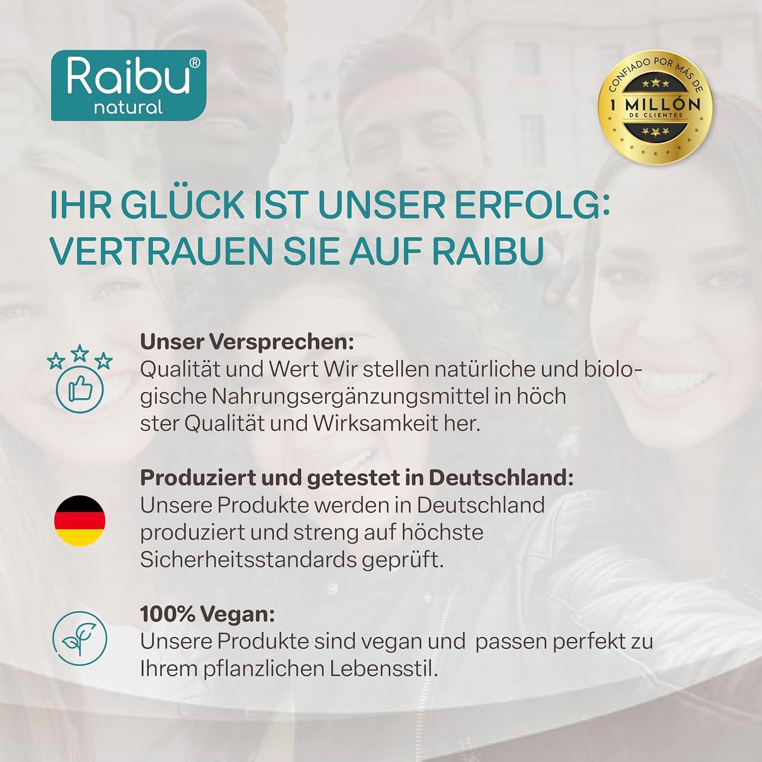 L-Glutathion Kapseln Hochdosiert - mit NAC, Alpha-Liponsäure & L-Glycin - RAIBU