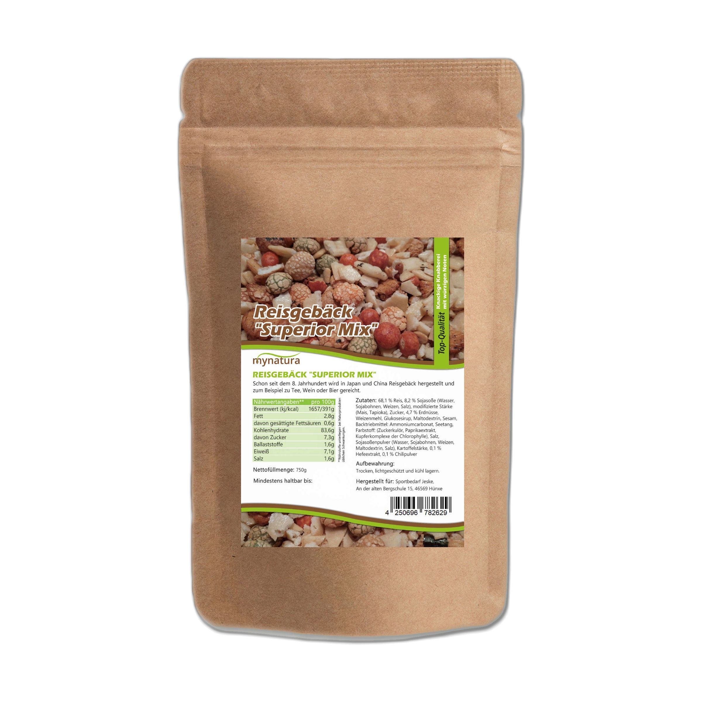 Mynatura Reisgebäck 750 g