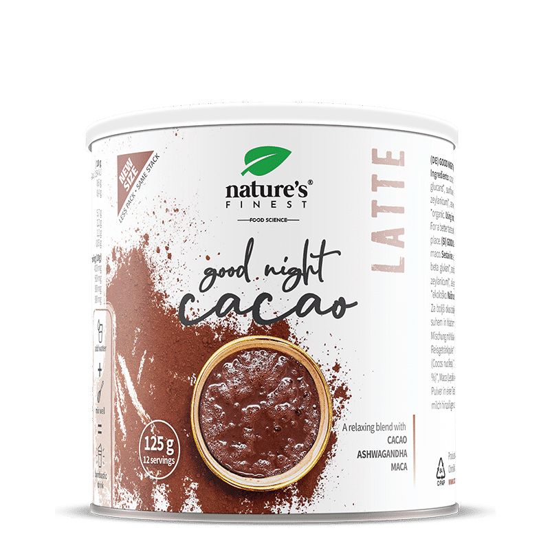 Nature's Finest Good night latte CACAO SANO PER UN SONNO MIGLIORE