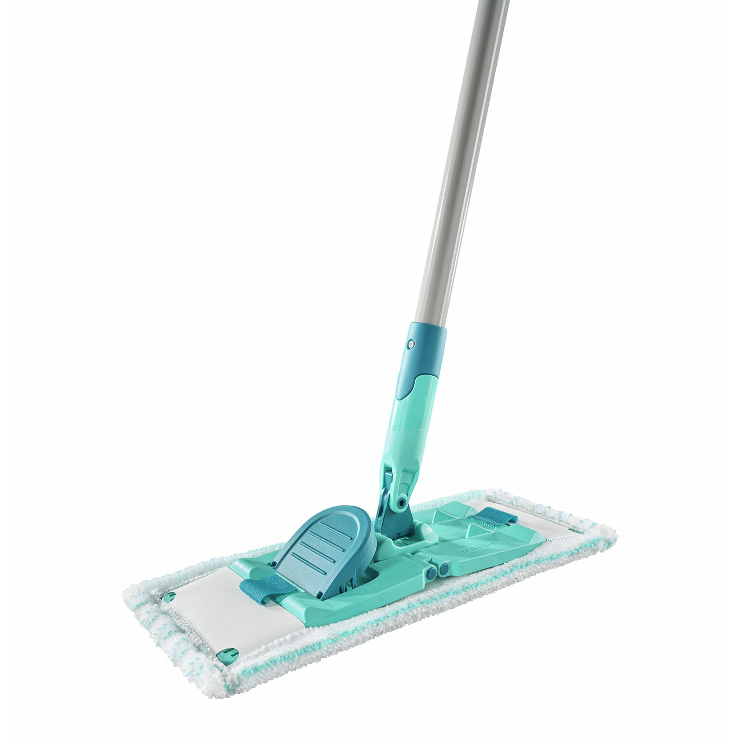 Leifheit Reinigungs-Set Power Clean mit micro duo Bezug, Wischer, Eimer, Presse
