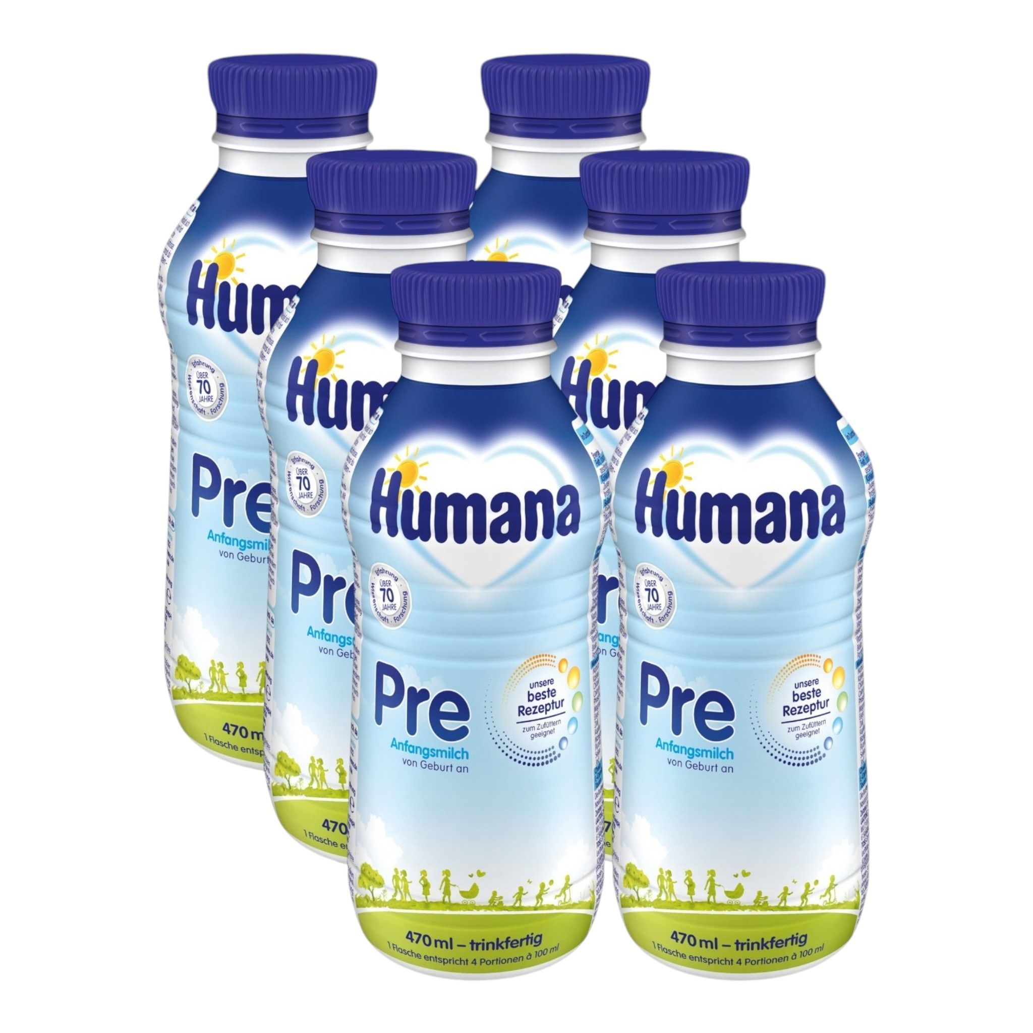 Humana Anfangsmilch PRE trinkfertig 1 l Trinknahrung