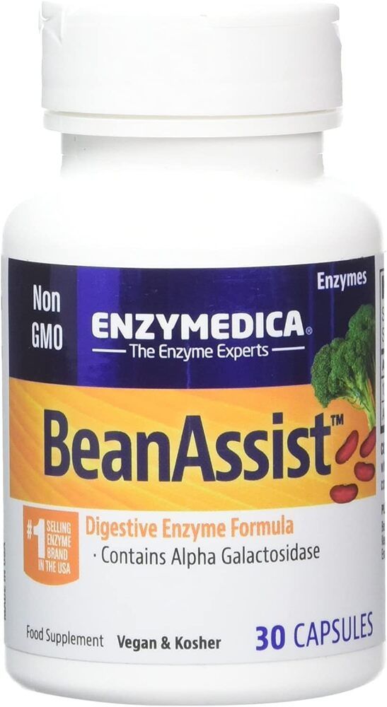 Enzymedica, BeanAssist, Kapseln