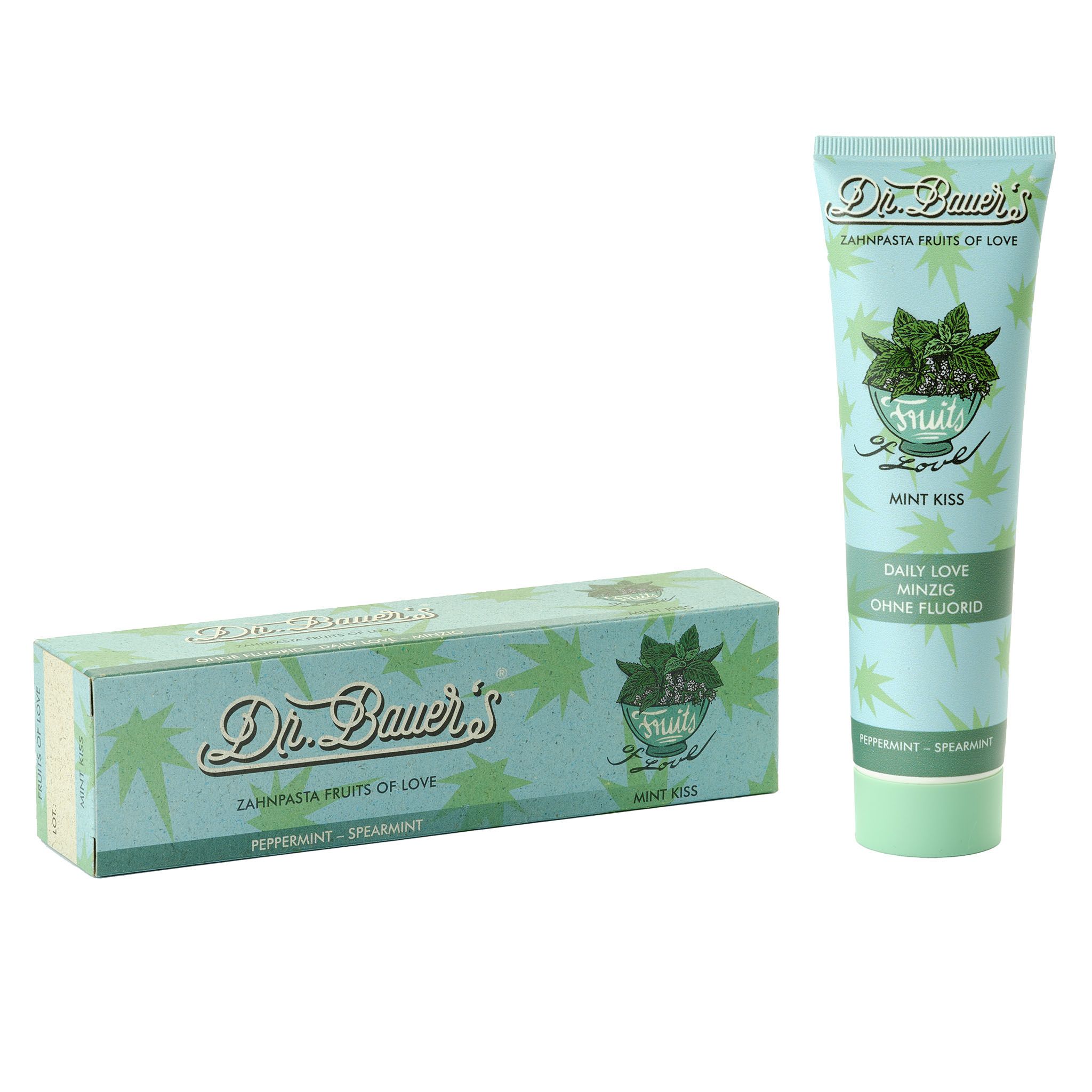 Dr. Bauer's Zahnpasta Fruits of Love Mint Kiss 90 ml