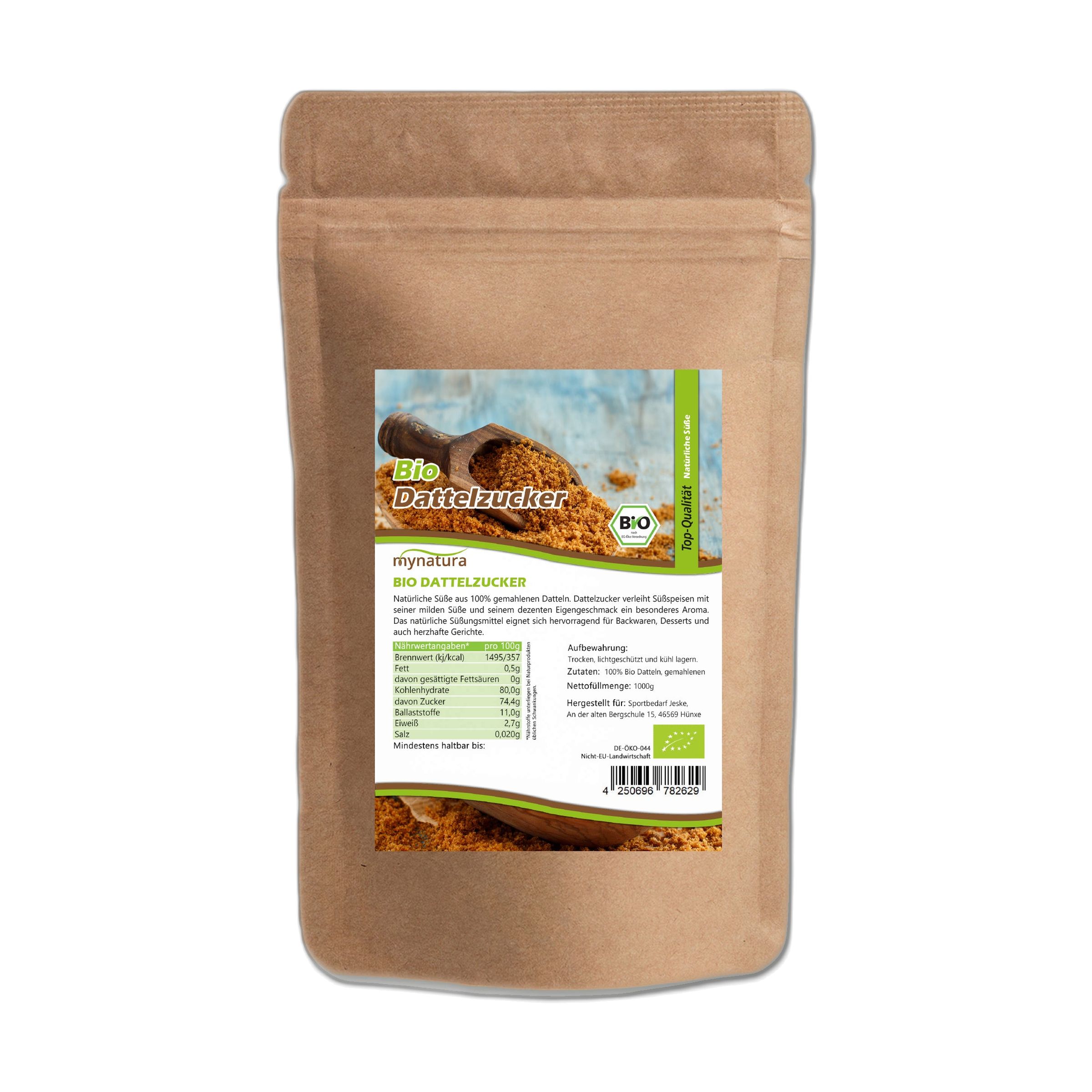 Mynatura Bio Dattelzucker 3000 g Granulat