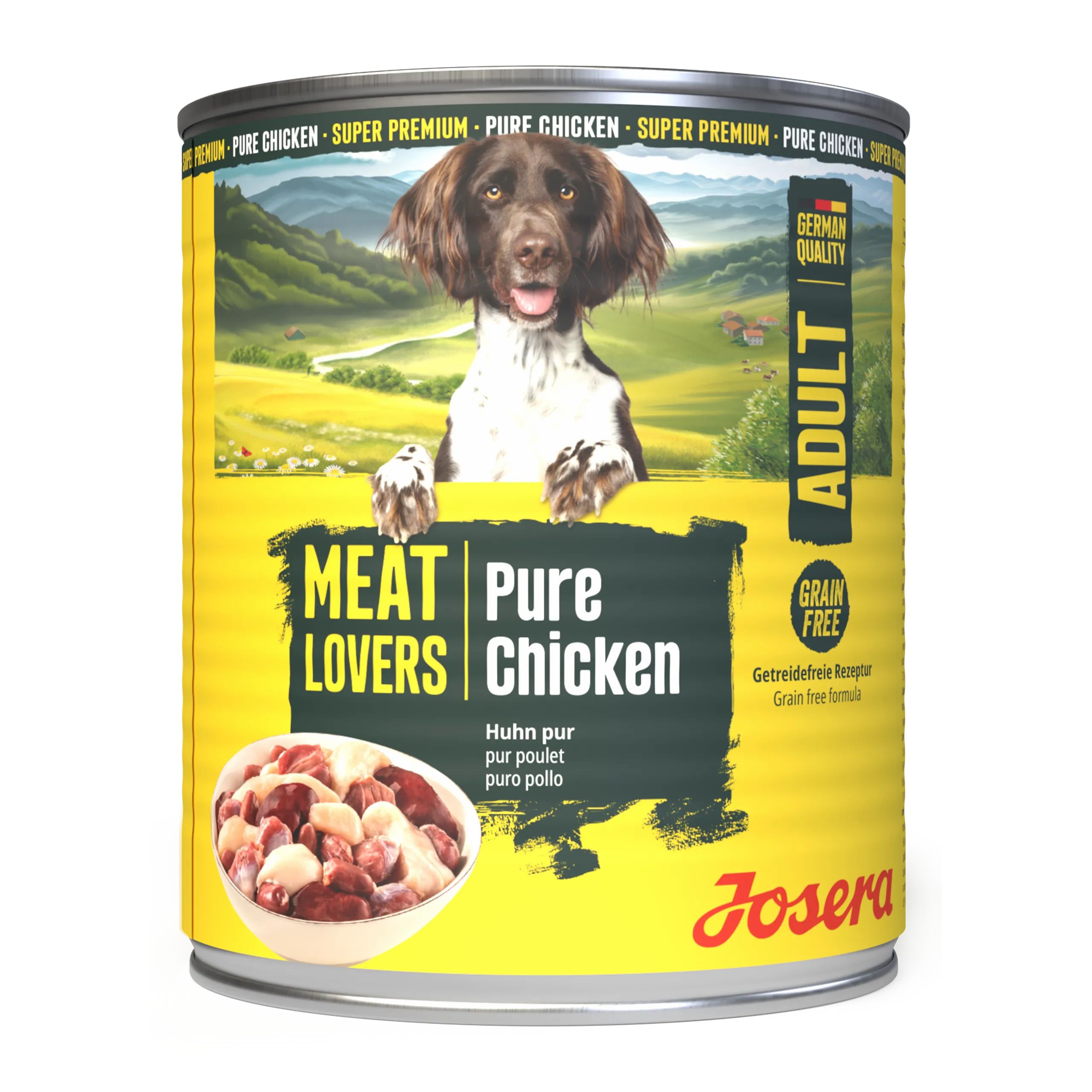 Josera Meat Lovers Adult Pure Chicken 6x800 g Futter