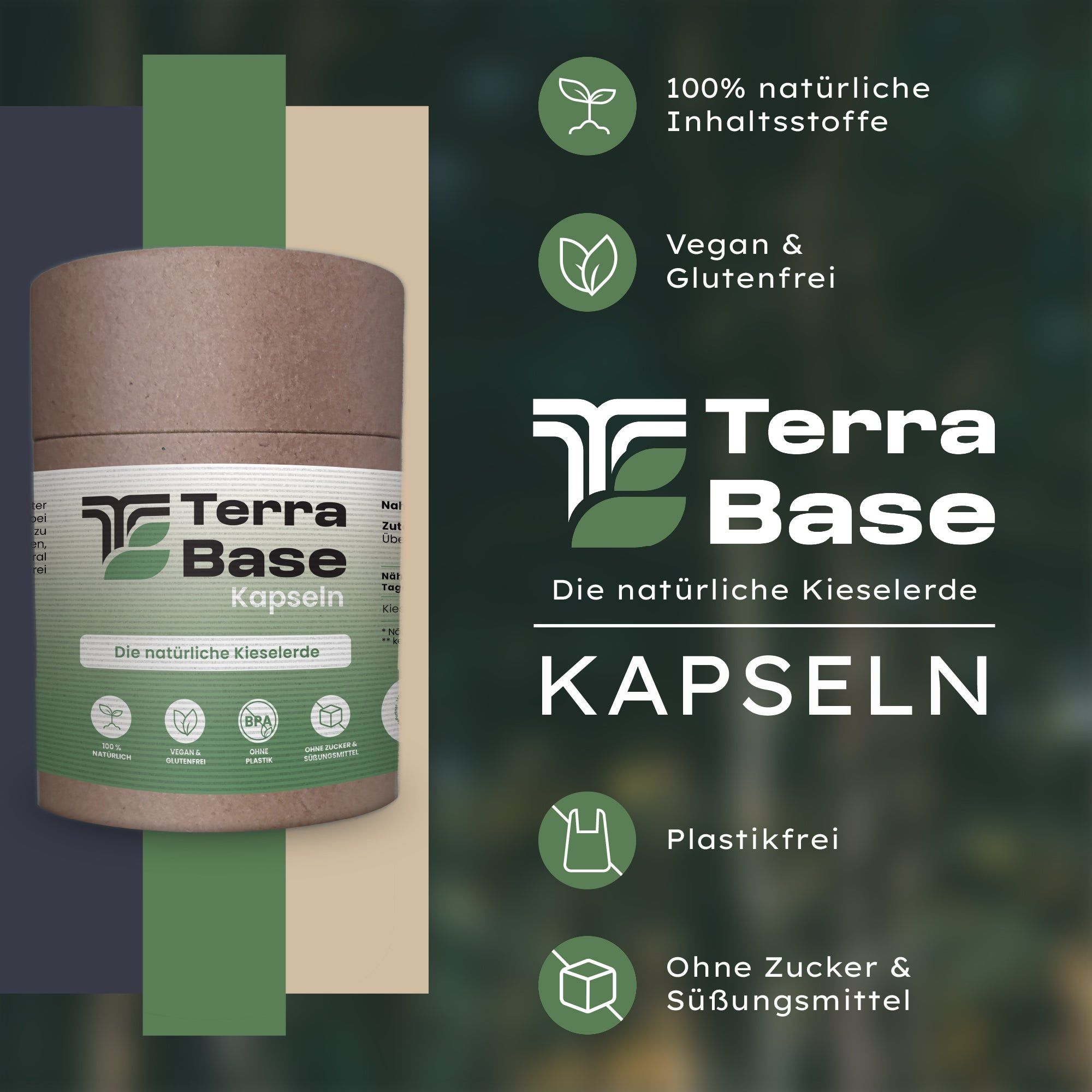 TerraBase® Kieselerde Kapseln
