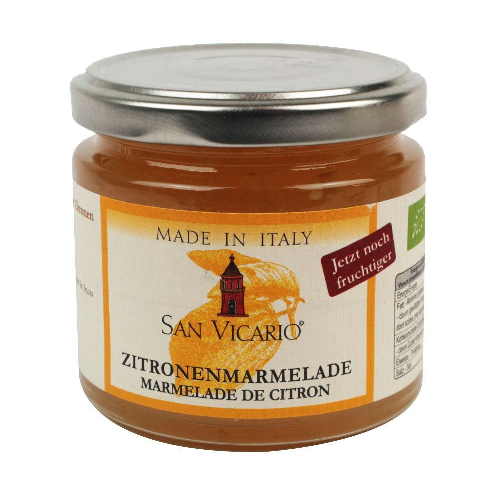 San Vicario Zitronenmarmelade Bio