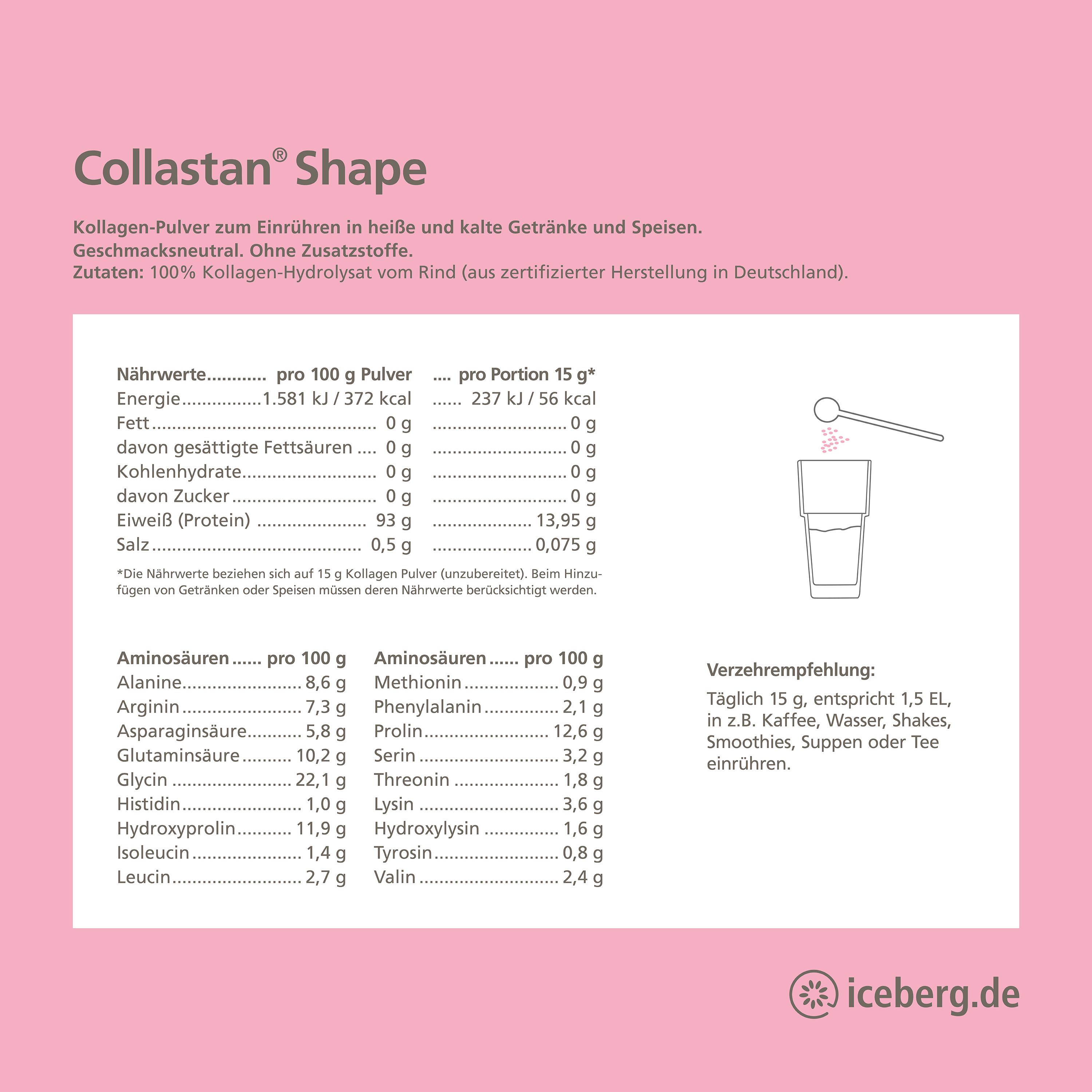 Collastan® Shape – Kollagenpulver Muskelerhalt & Figur