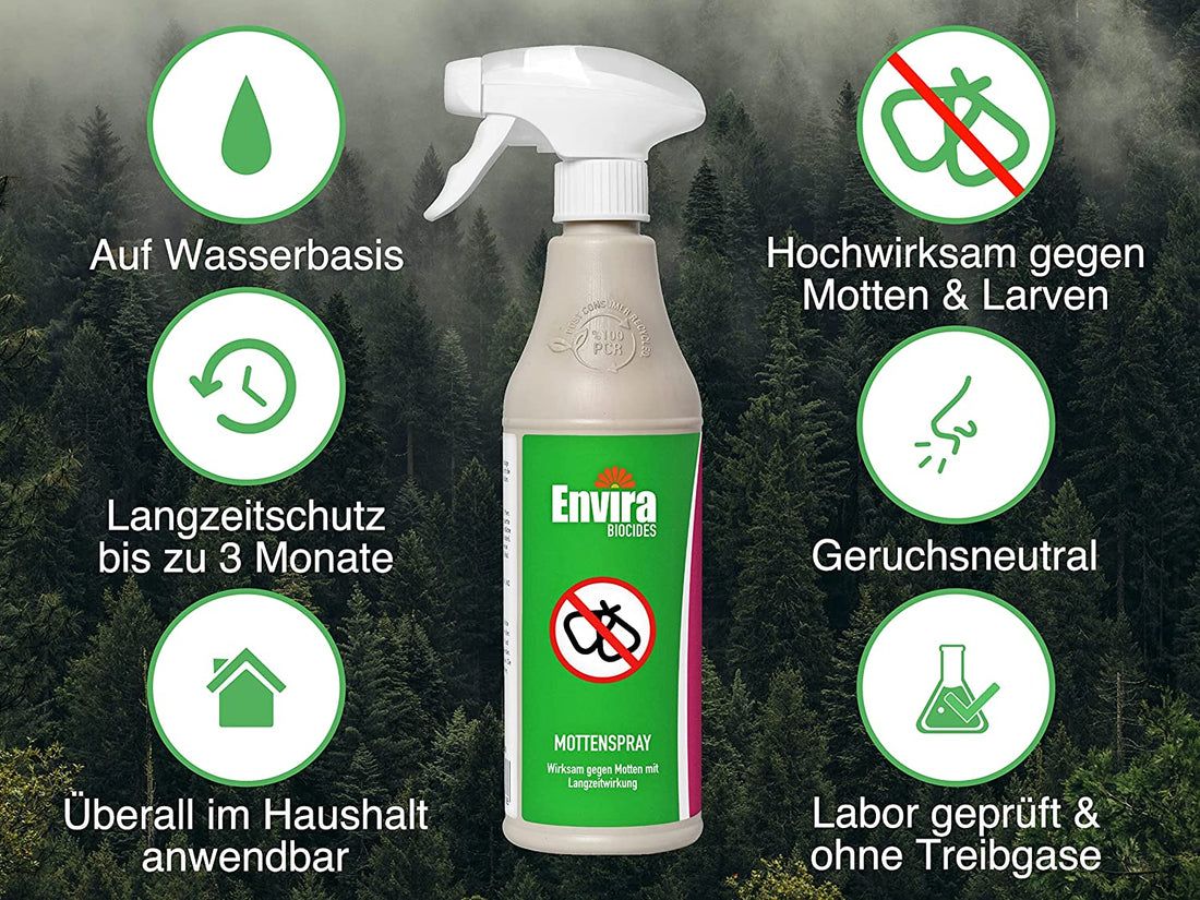 Envira Motten Abwehrspray im Vorteilspack