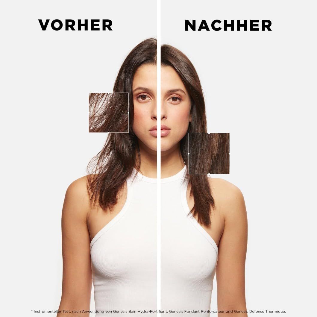 Kérastase, Genesis, Pflegeroutine mit Shampoo, Haarspülung & Hitzeschutzspray, Probierset