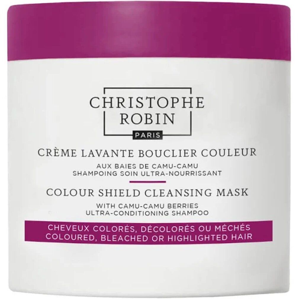 Christophe Robin Farbschützende Waschcreme mit Camu-Camu-Beeren, 250 ml.