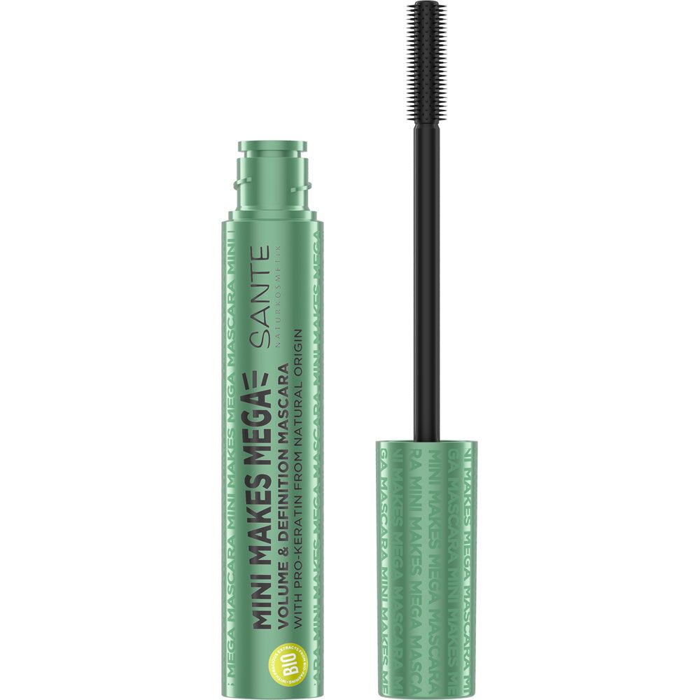 Sante Mini Makes Mega Mascara 01 Black 8 ml