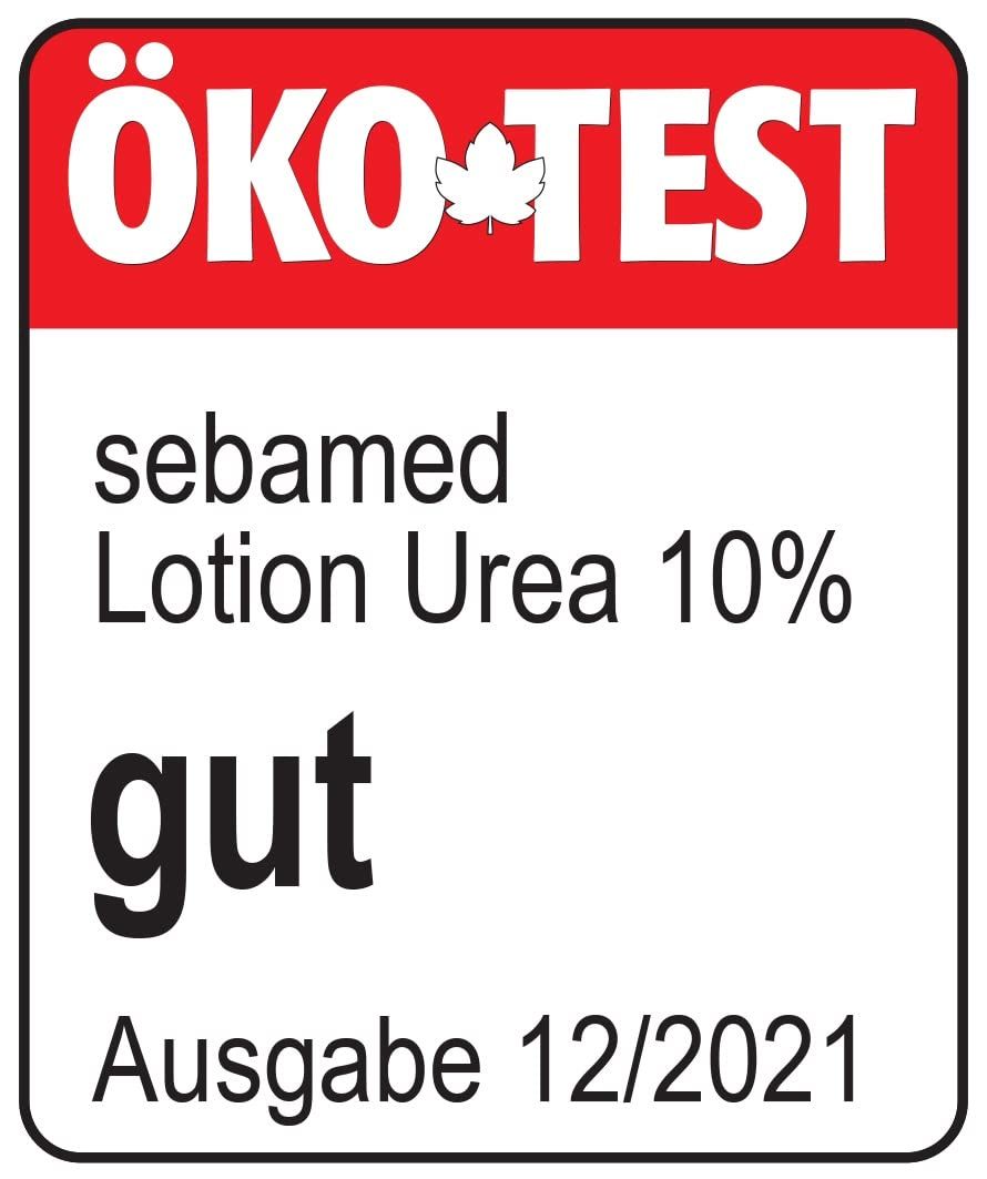Sebamed Trockene Haut Lotion Urea Akut, lindert spürbar Spannungsgefühl, Rauheit und Juckreiz