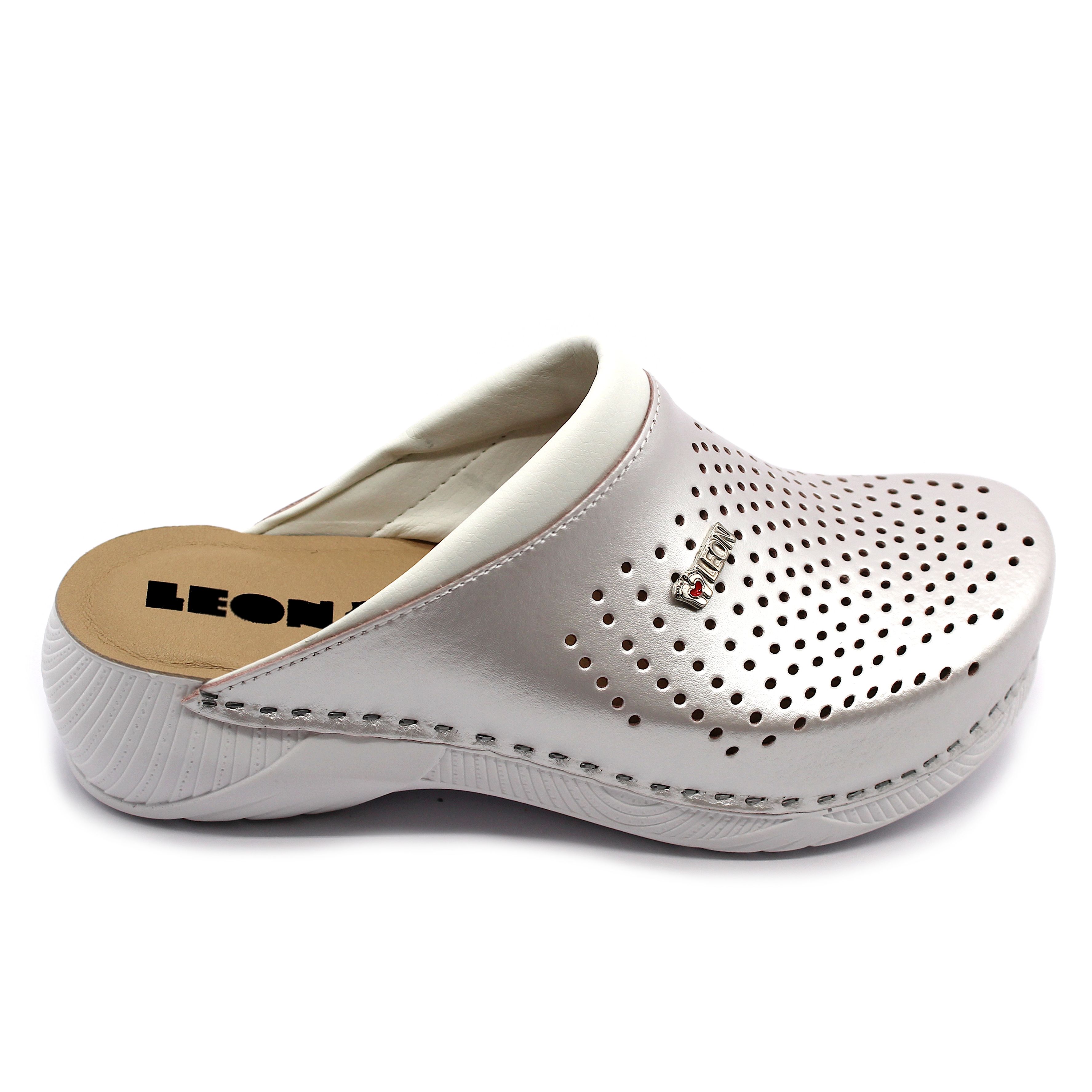 Leon- Clogs aus Leder