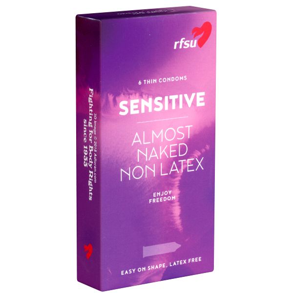 RFSU *Sensitive* (Almost Naked) latexfreie Kondome für ein noch besseres Gefühl