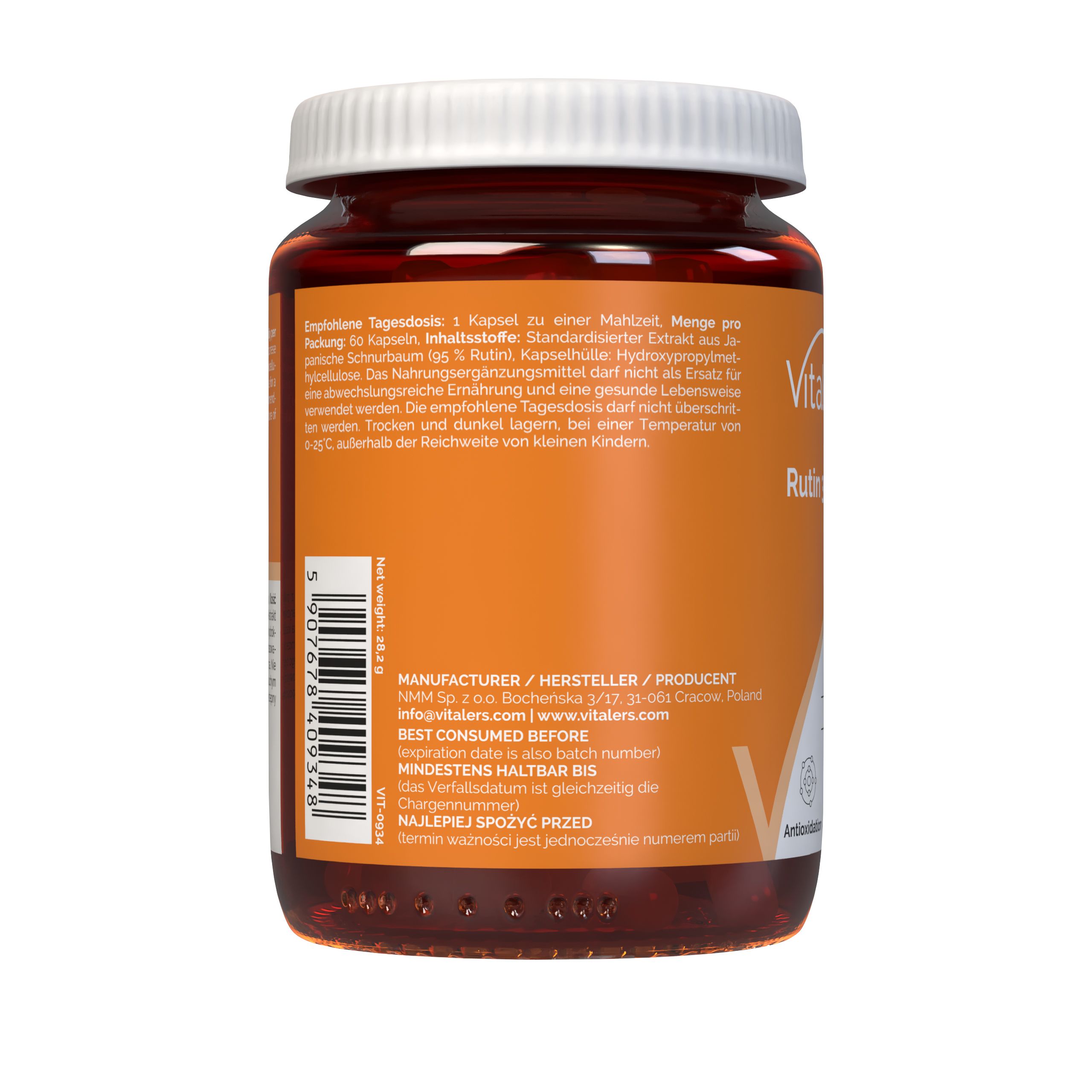 Vitaler’s Rutin 350 mg