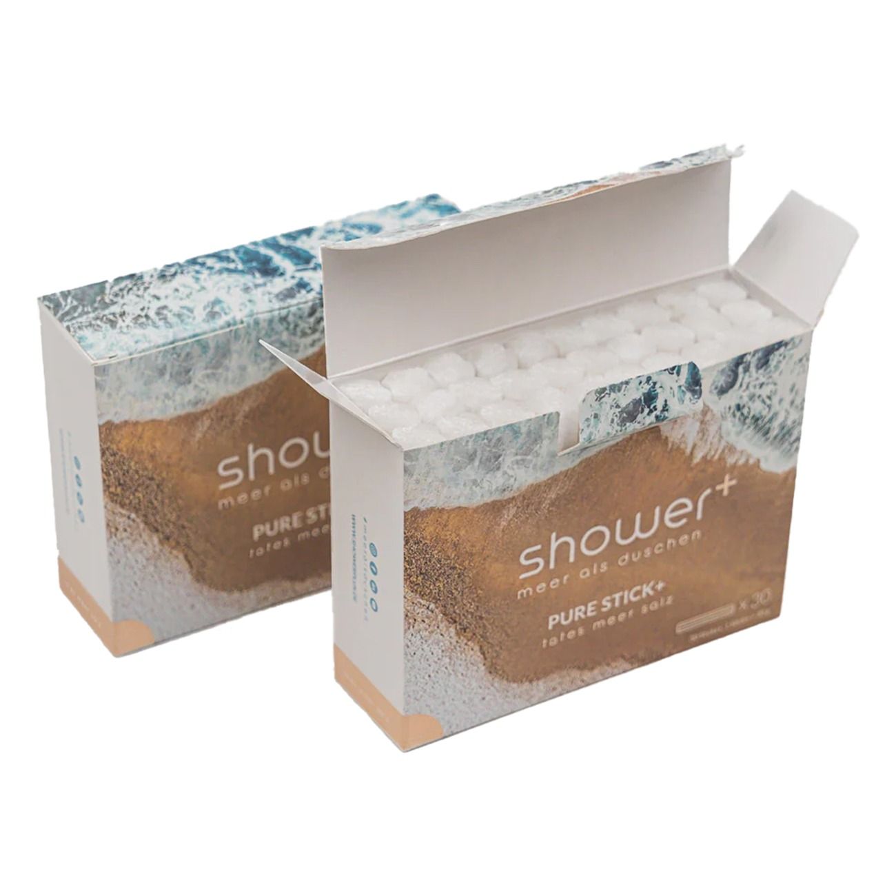 shower+ Salzsticks Totes Meer für Salzdusche