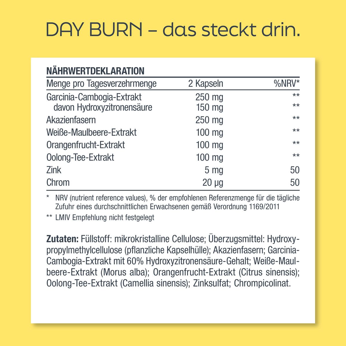 My Perfect Shape – DAY BURN