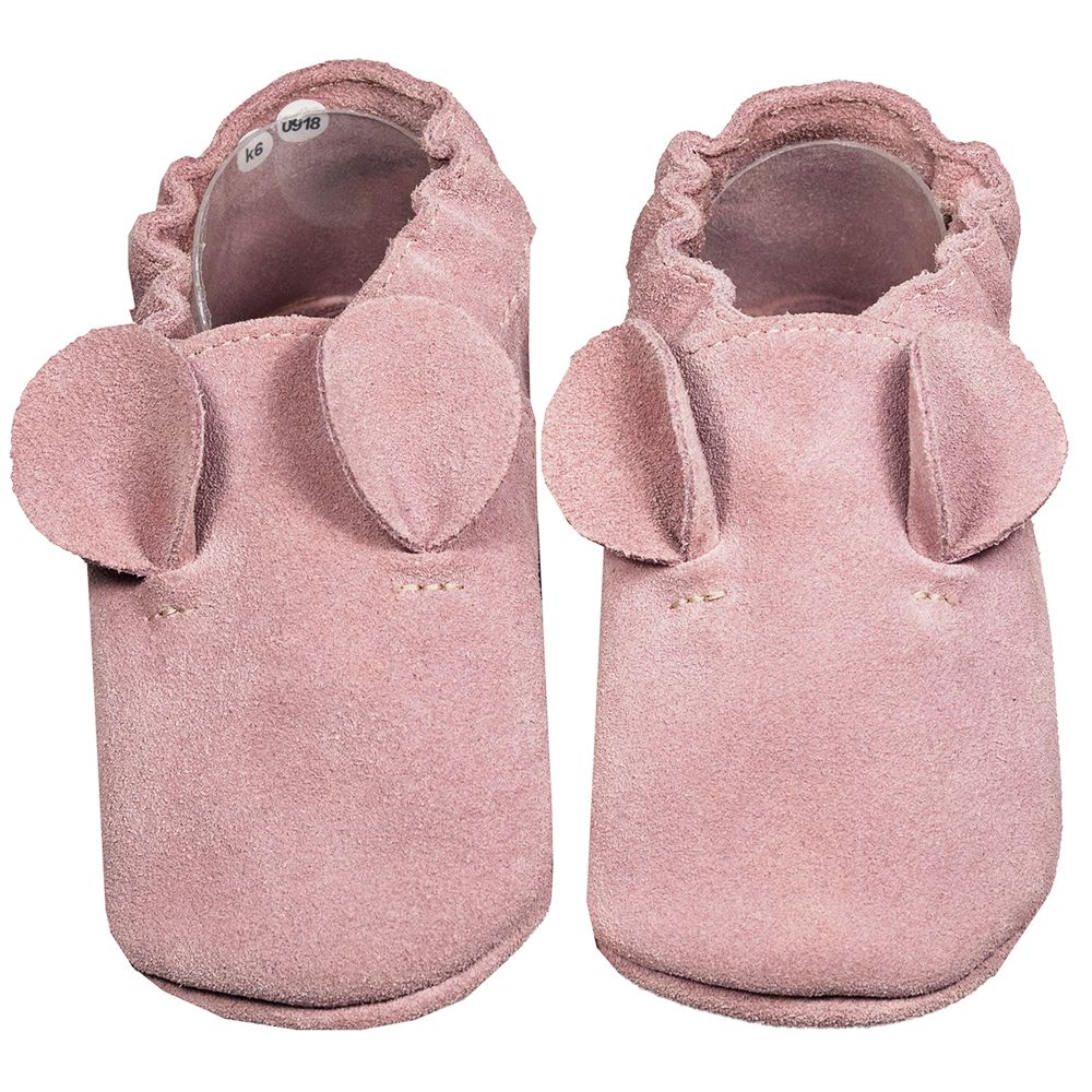 HOBEA-Germany Kinderschuhe Mäuseohr altrosa
