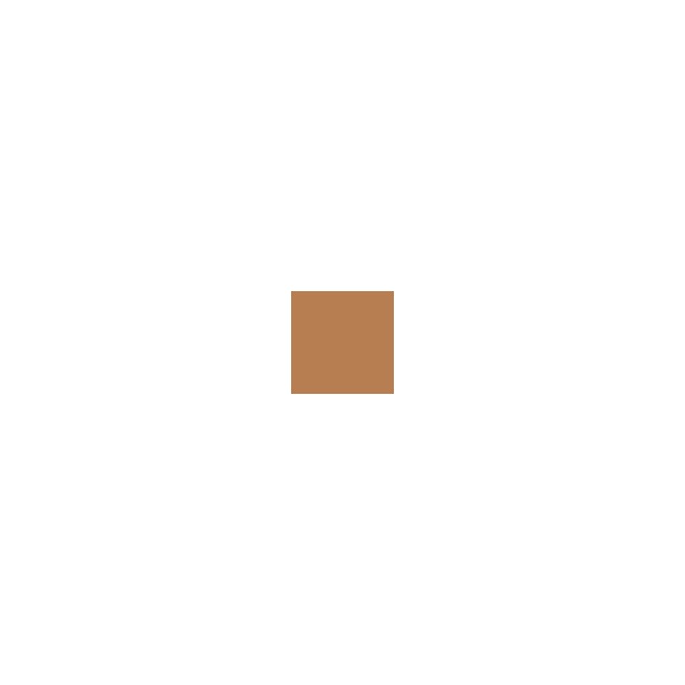 Quadratische Foundation-Farbe. Farbton. Braune Farbe.