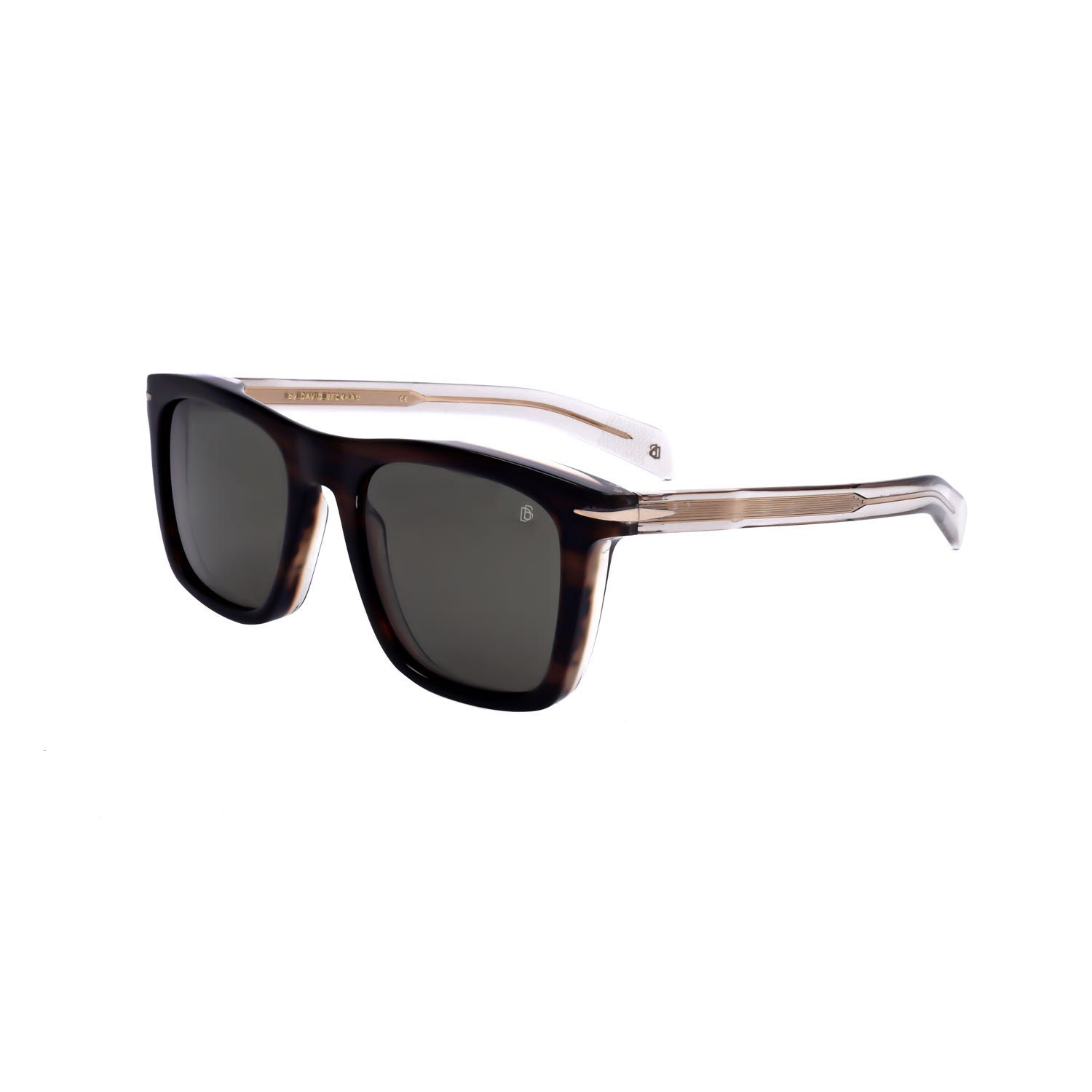 David Beckham occhiali da sole uomo DB 7000/S mottled dark brown transparent