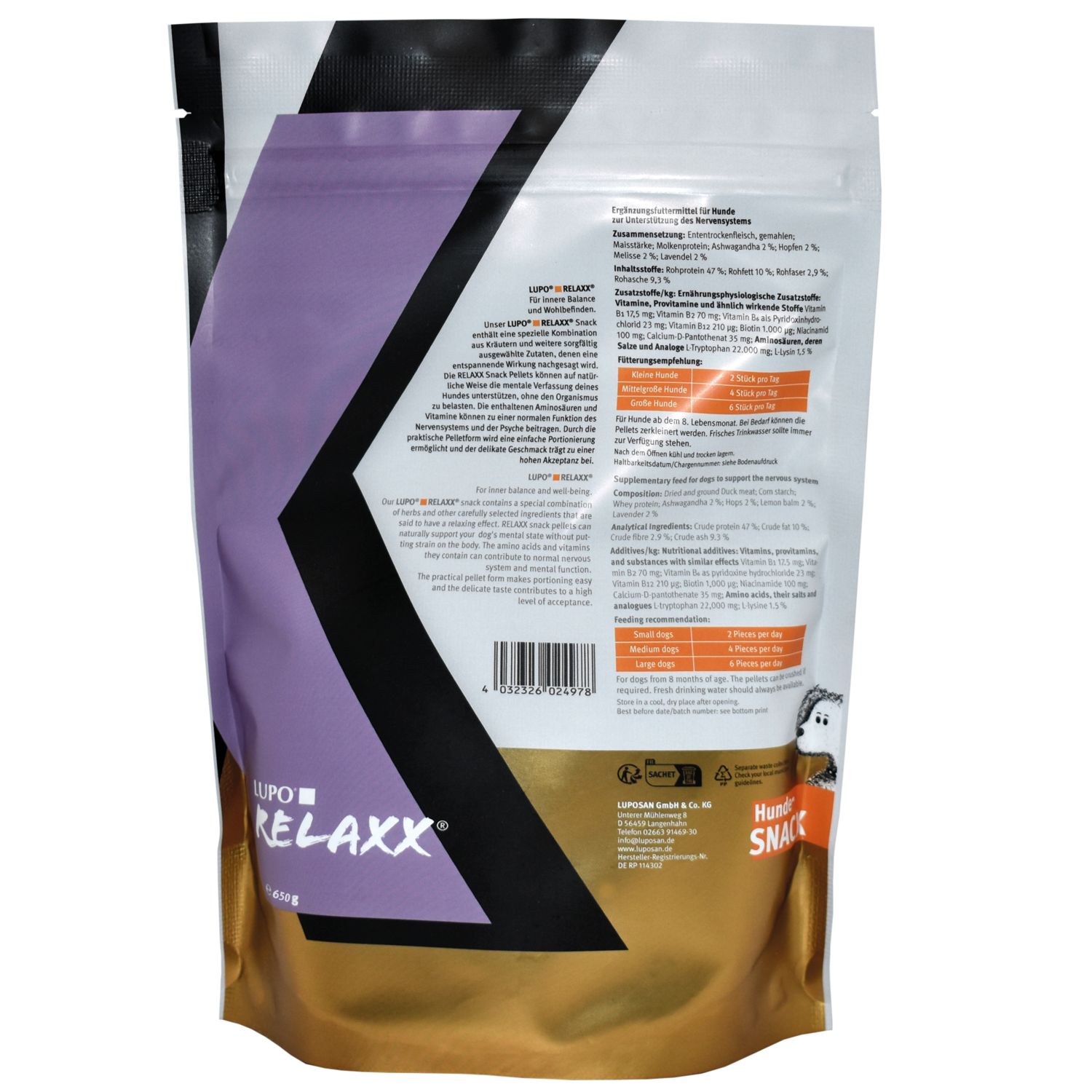 LUPO RELAXX Snack für Hunde