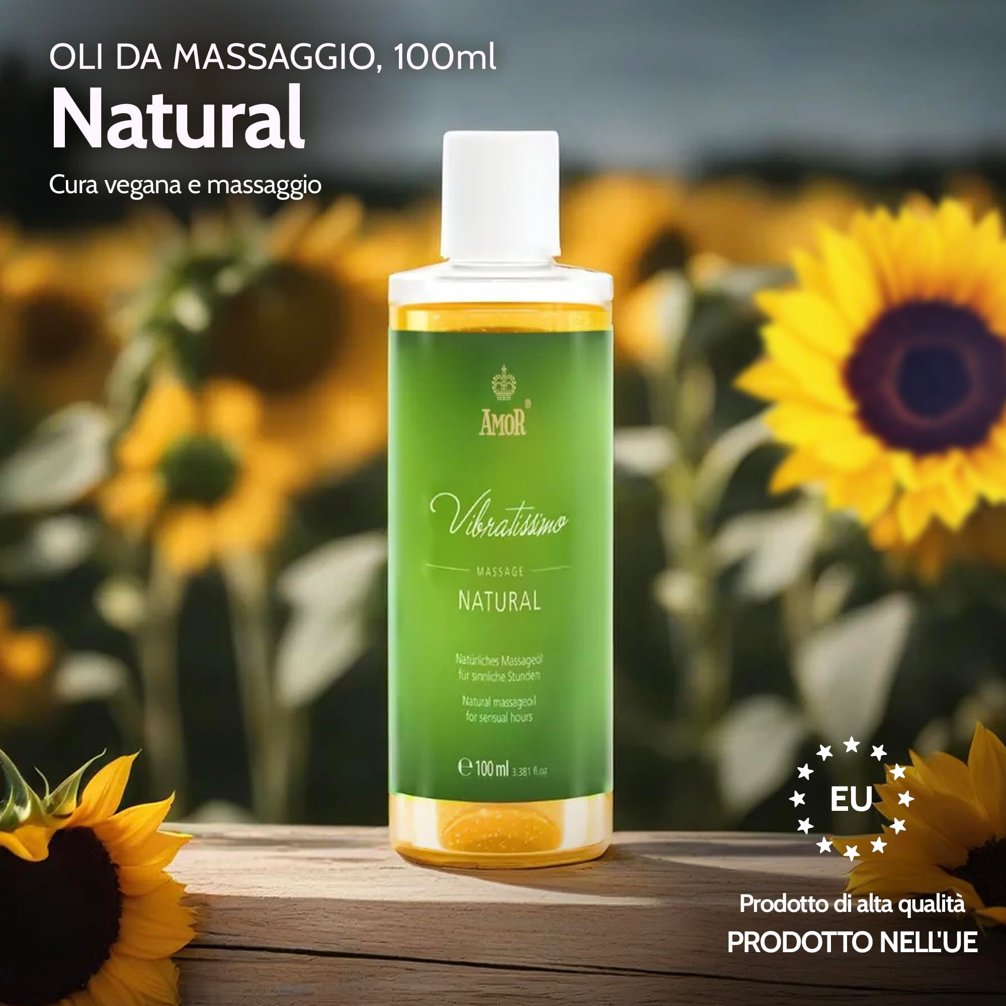 Vibratissimo Massageöl Natural