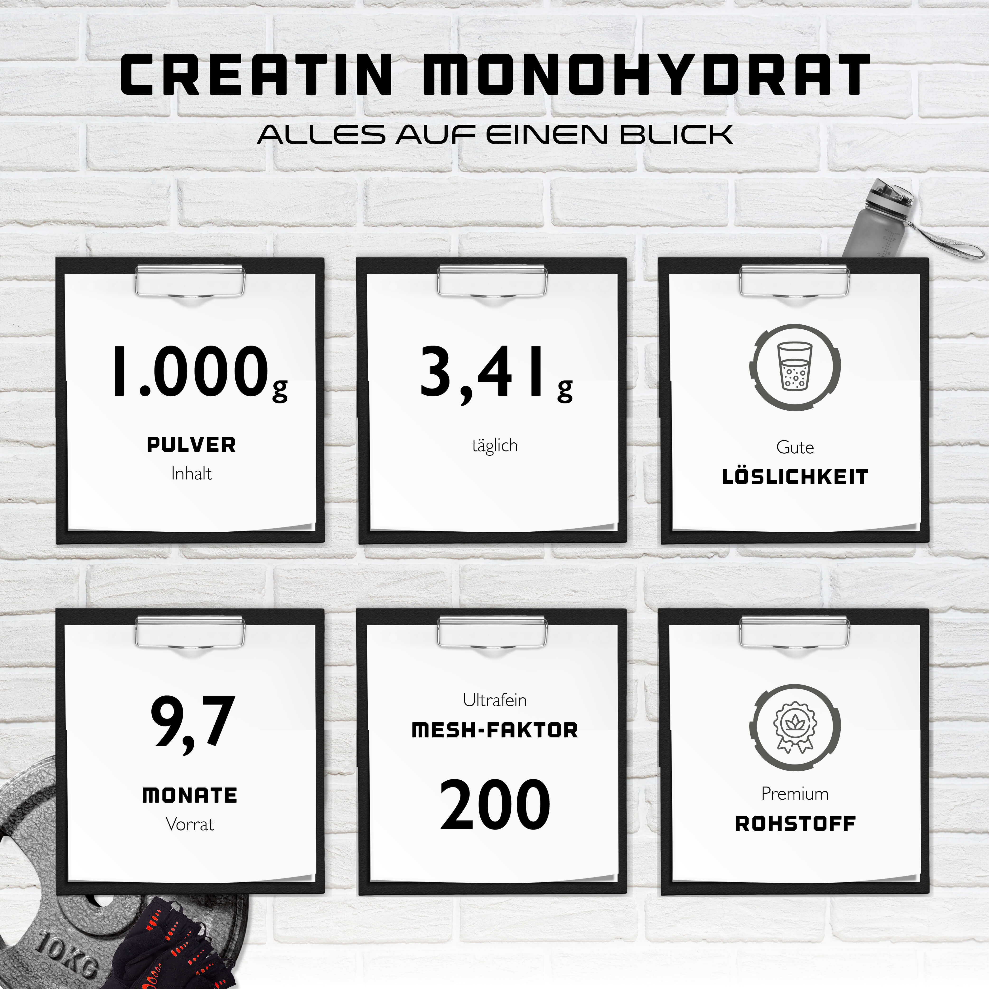 GEN Creatin Monohydrat Pulver