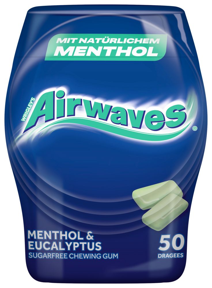 AIRWAVES Menthol & Eucalyptus Kaugummi Dosen