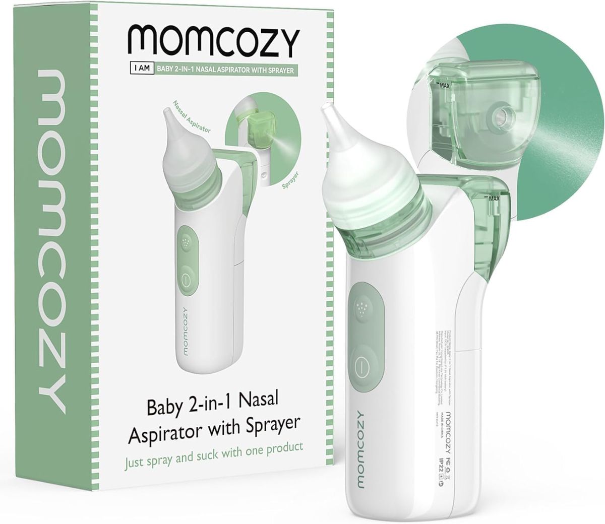 Momcozy Baby Nasensauger 2-in-1