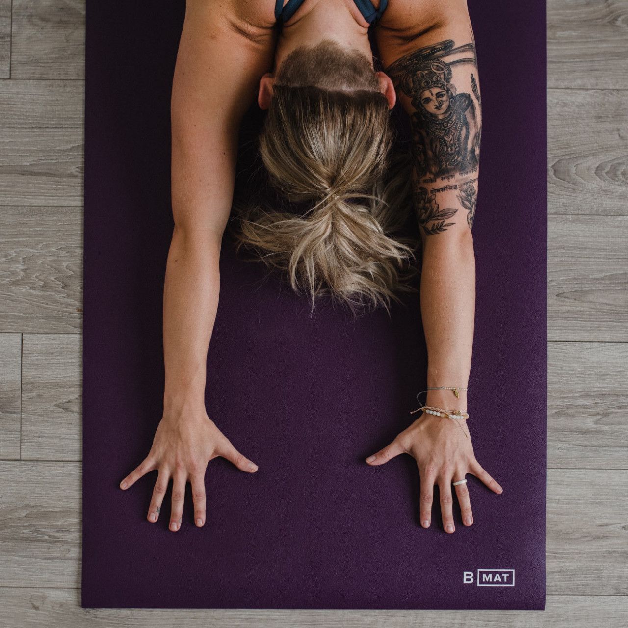Yogamatte B MAT Traveller - Deep Purple (215cm)