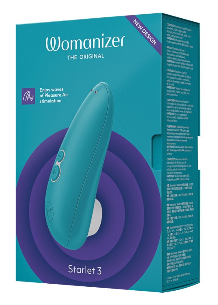 Womanizer Starlet 3 Druckwellenstimulator türkis