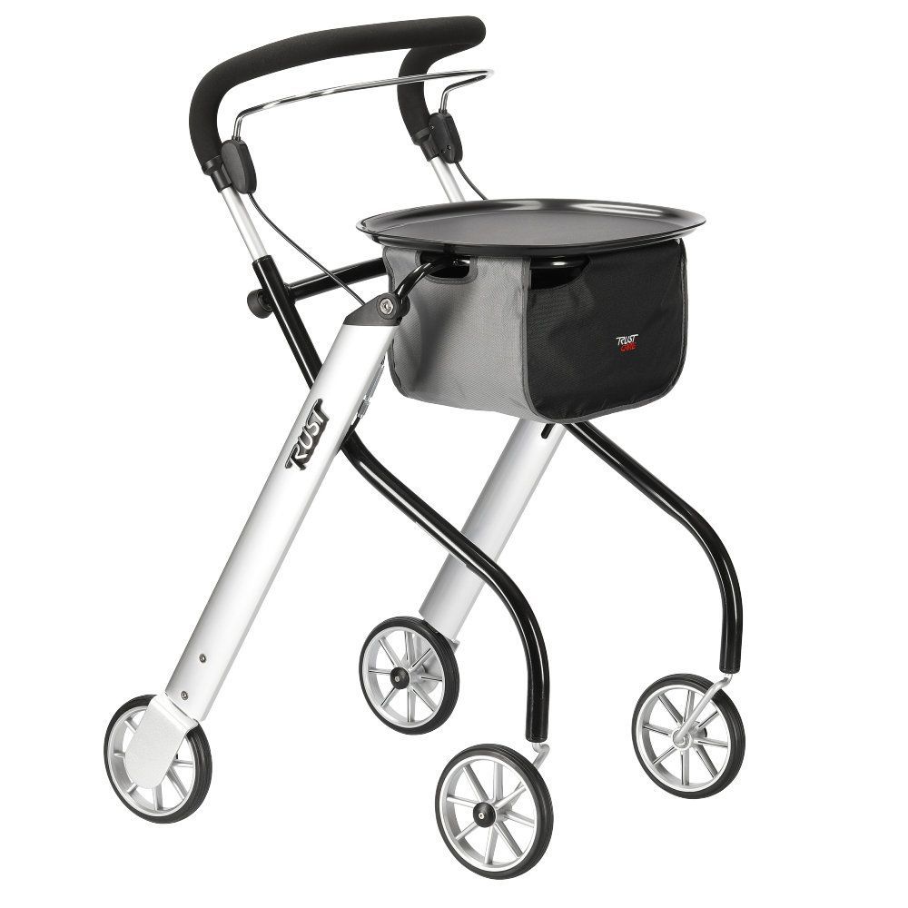 Trust Care - Wohnraum-Rollator - Let's Go silber/schwarz