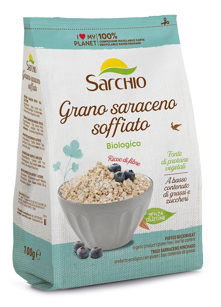 Grano Saraceno Soffiato Senza Glutine - Sarchio