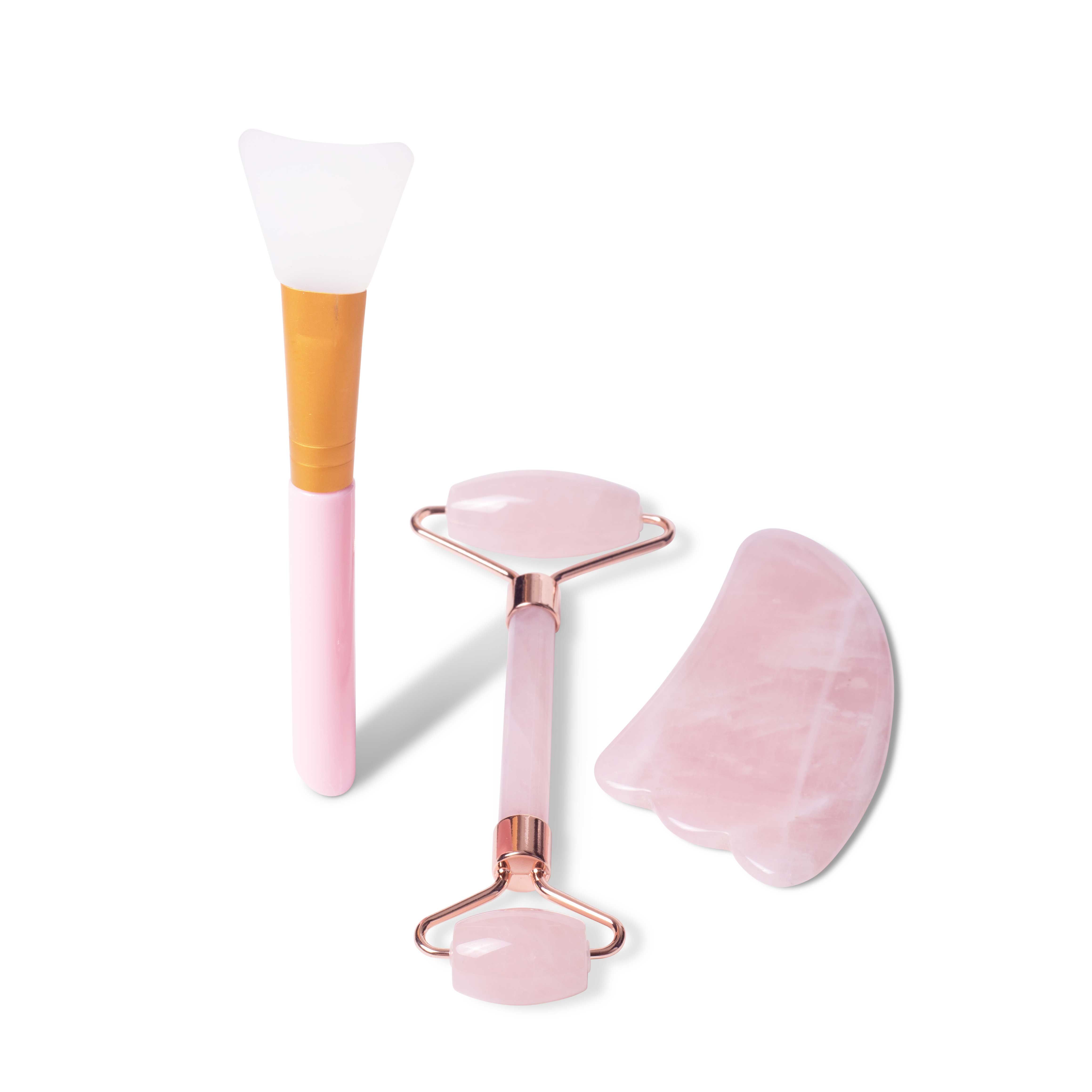 Paloma Beauties Jade Roller und Gua Sha und Maskenapplikator
