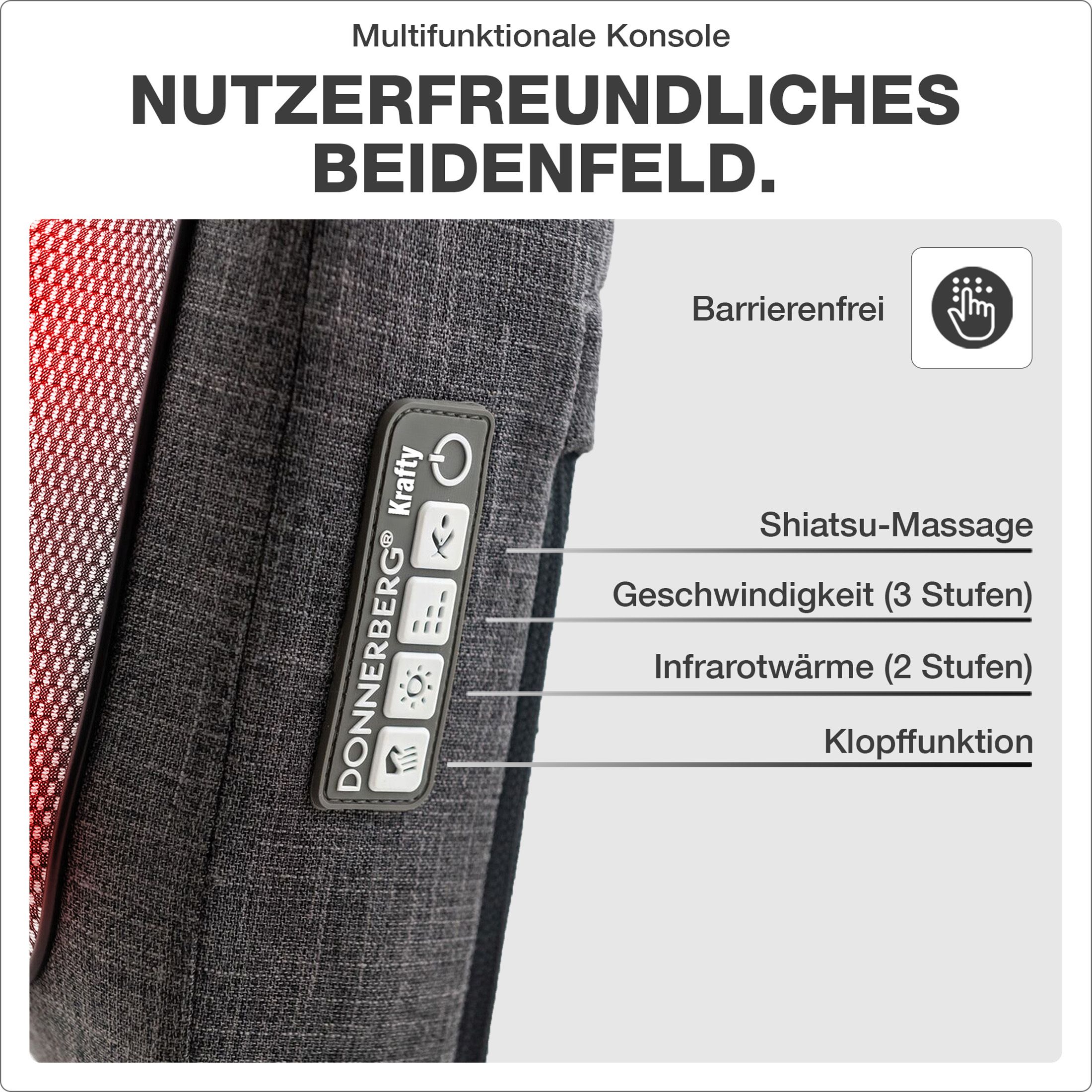 Donnerberg Massagekissen Krafty Massagegerät