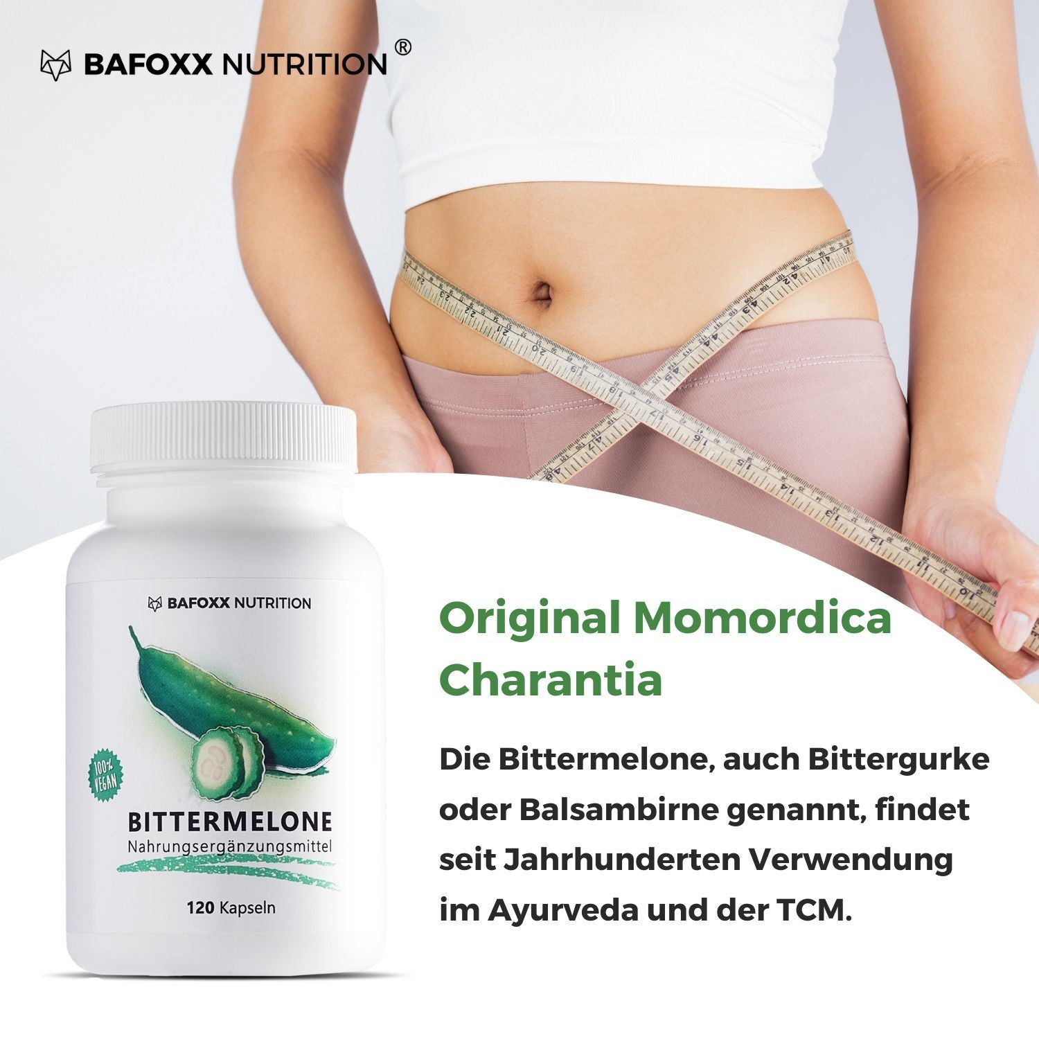 BAFOXX Nutrition® Bittermelone Kapseln