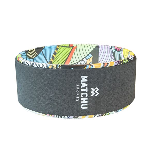 Matchu Sports - Yoga Wheel / Yoga Rad Ø 33 cm Art - Anti Rutsch