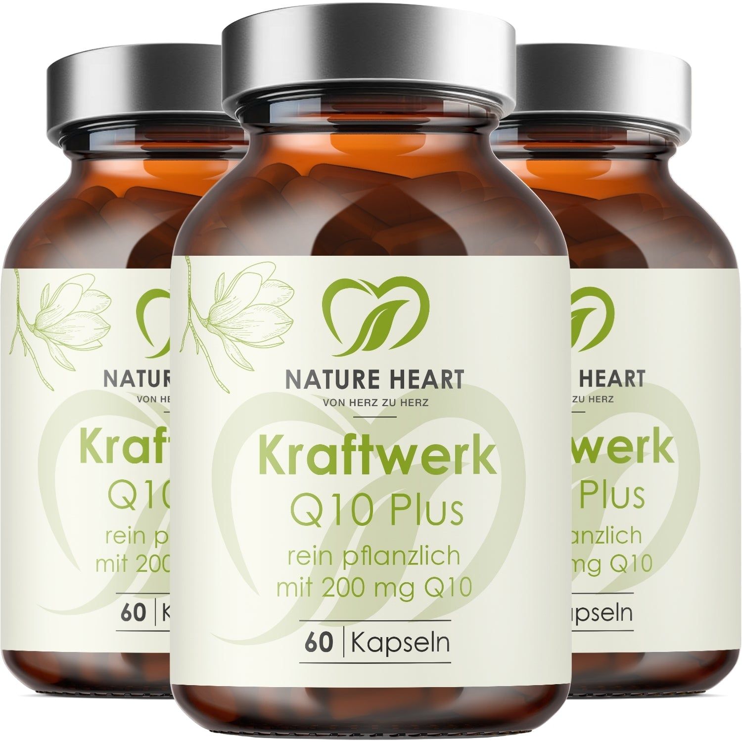 Nature Heart Kraftwerk Q10 Plus 3x60 St Kapseln