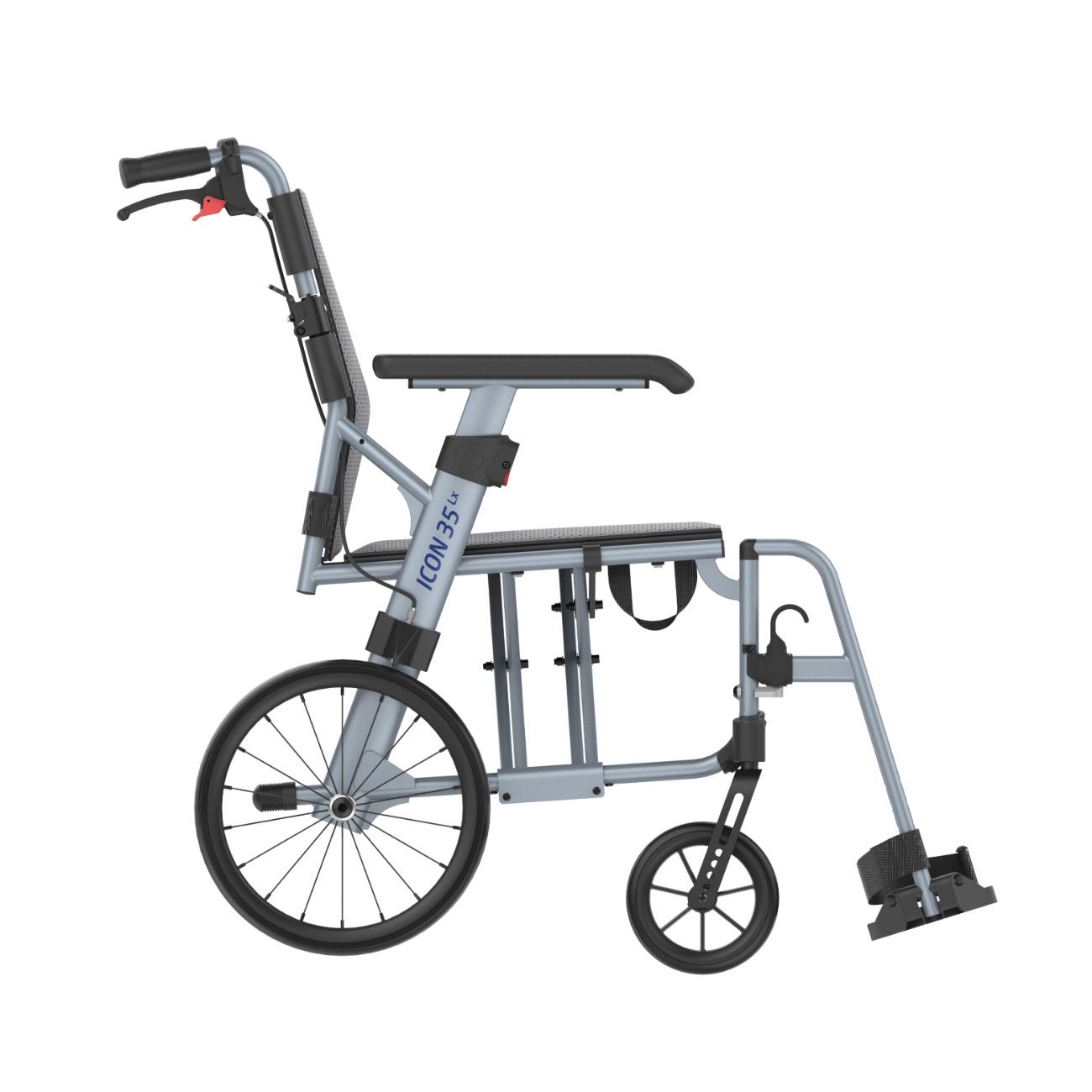 Rehasense Sp. z.o.o. Reiserollstuhl Icon 35 LX von